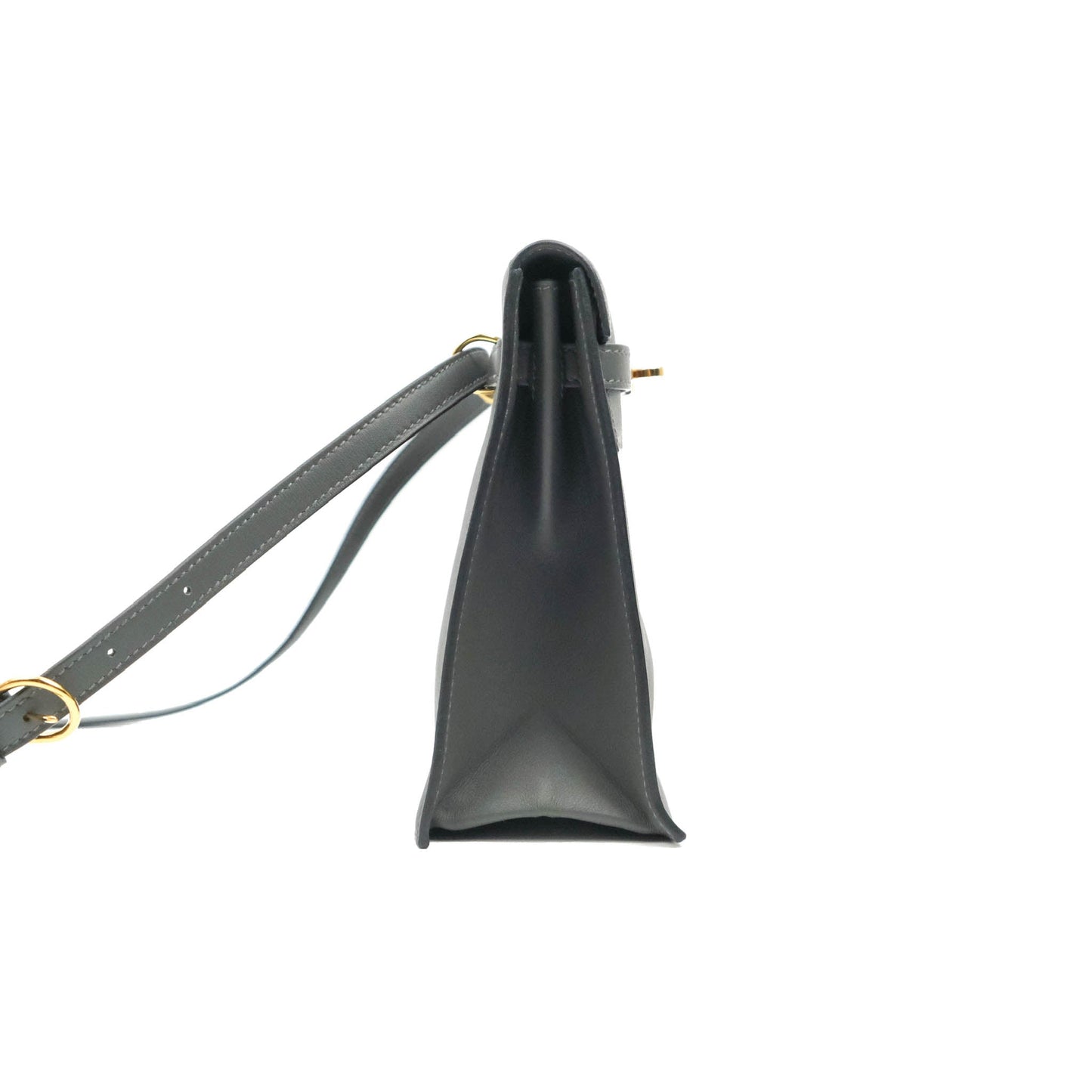 Hermès Kelly Danse II Bag 88 Graphite Swift Gold Hardware