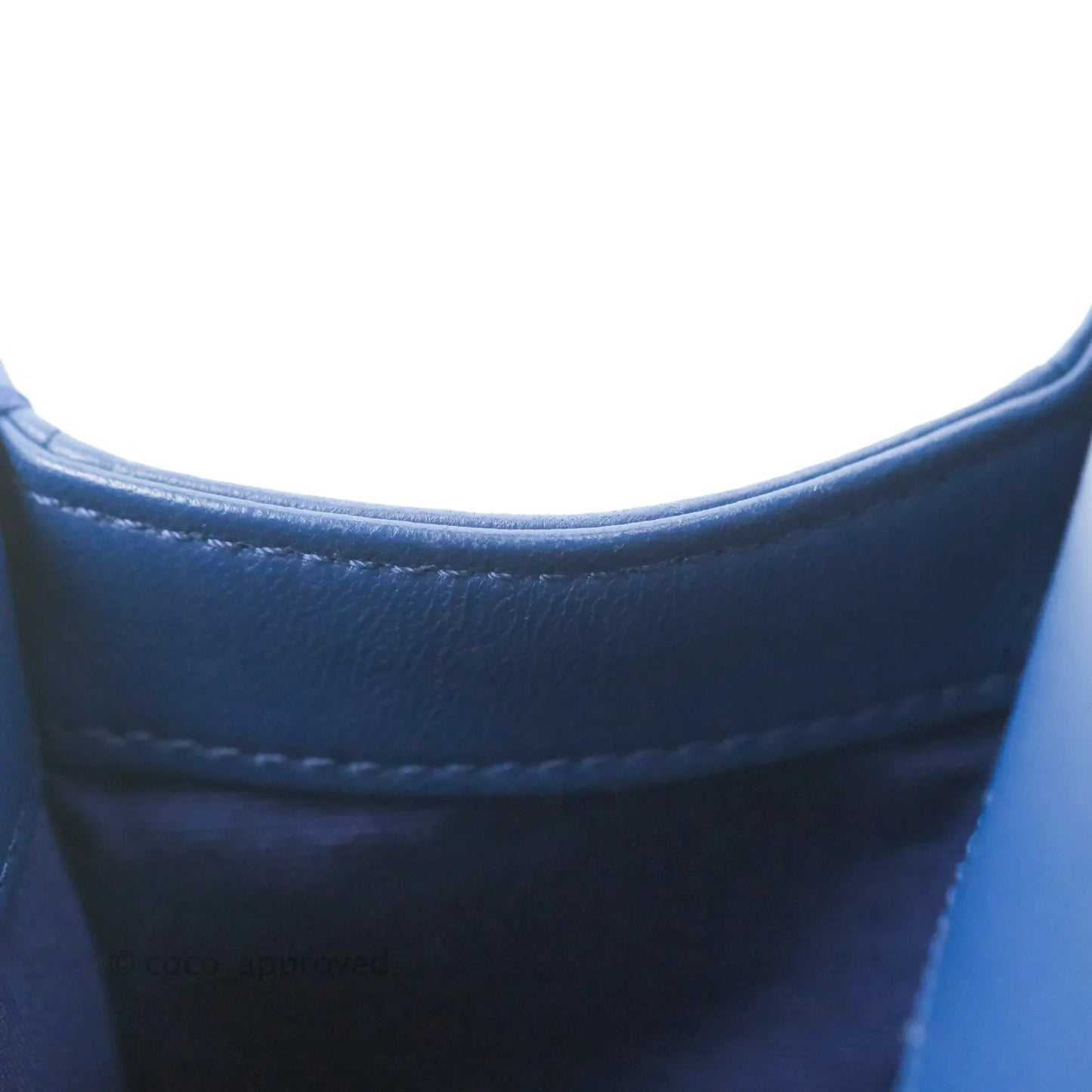 Chanel Quilted Medium Boy Blue Calfskin Ruthenium Hardware
