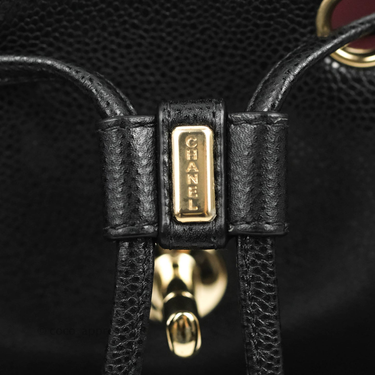Chanel Quilted Business Affinity Backpack Black Caviar Gold Hardware