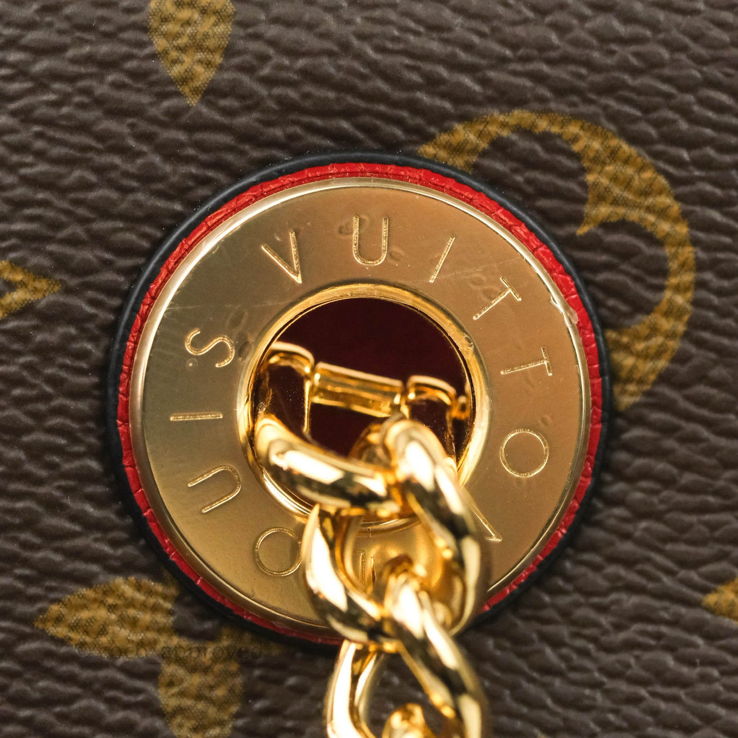 Louis Vuitton Surene MM Red Monogram Canvas