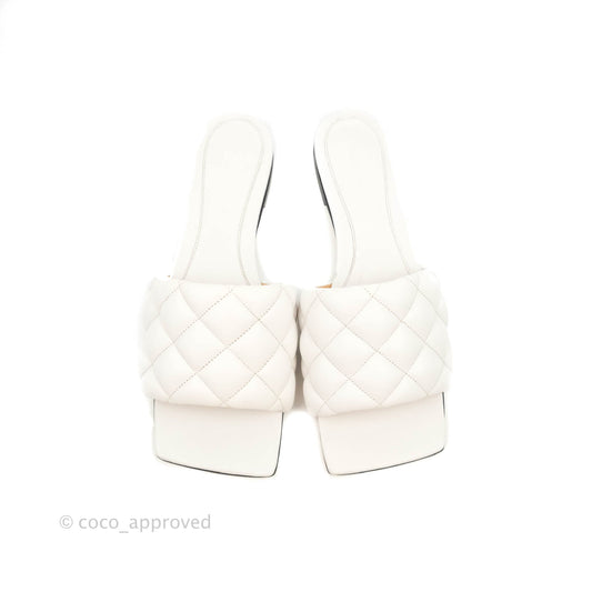 Bottega Veneta Padded Leather Flat Sandals Size 38