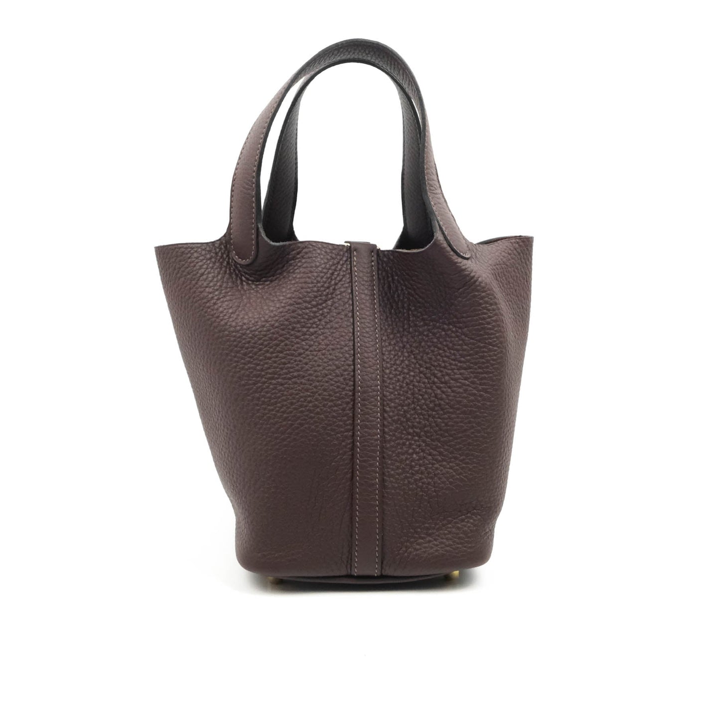 Hermès Picotin Lock 18 PM Taurillon Clemence Rouge Sellier Gold Hardware