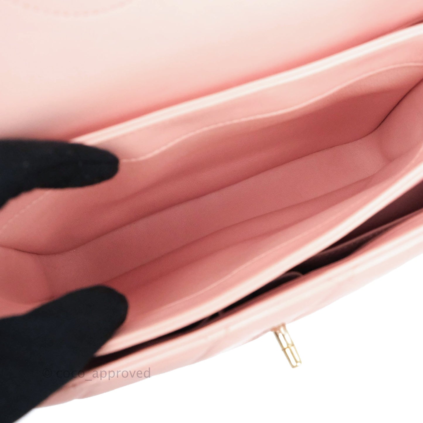 Chanel Small Trendy CC Pink Lambskin Gold Hardware