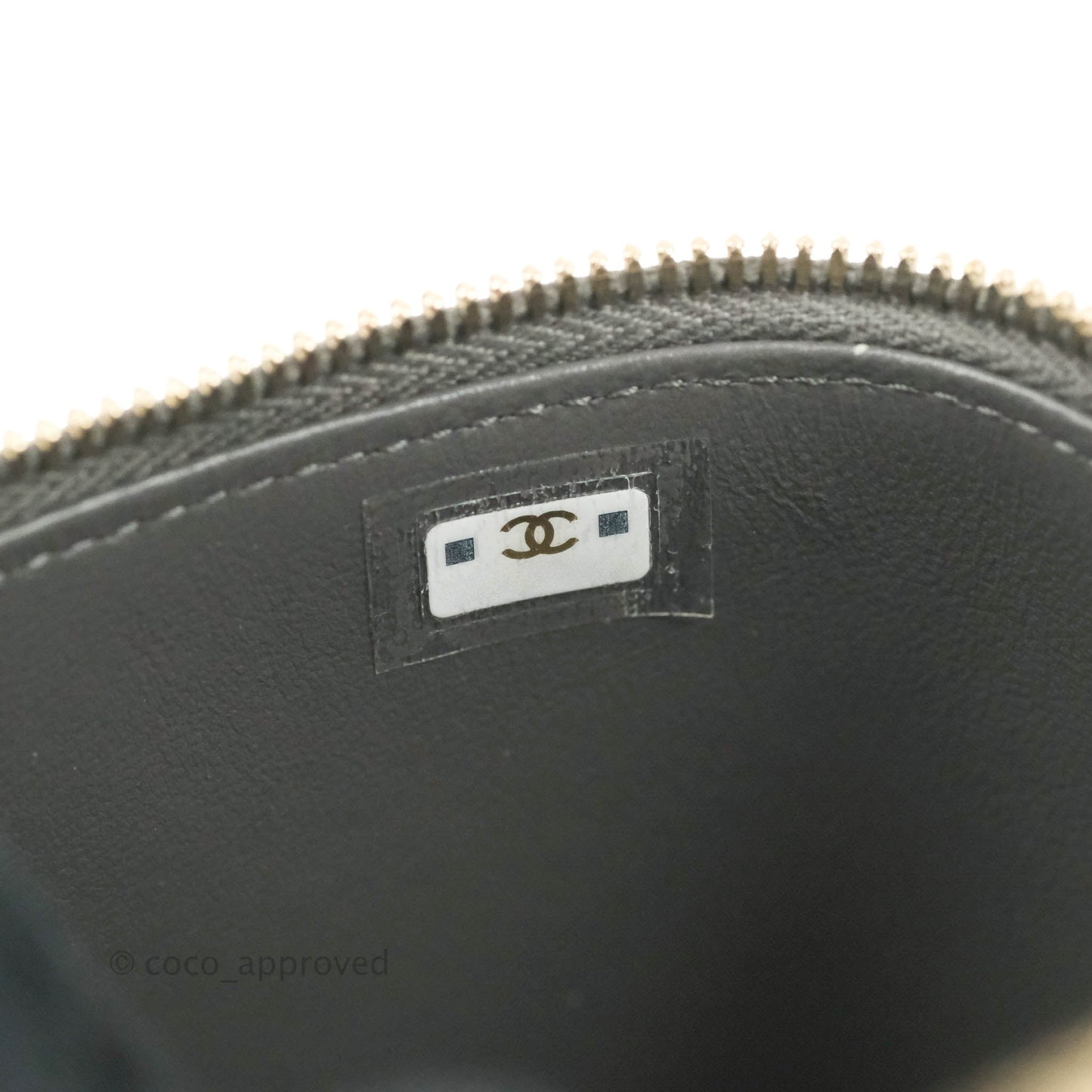 Chanel Mini Top Handle Vanity With Chain Dark Grey Lambskin Gold Hardware