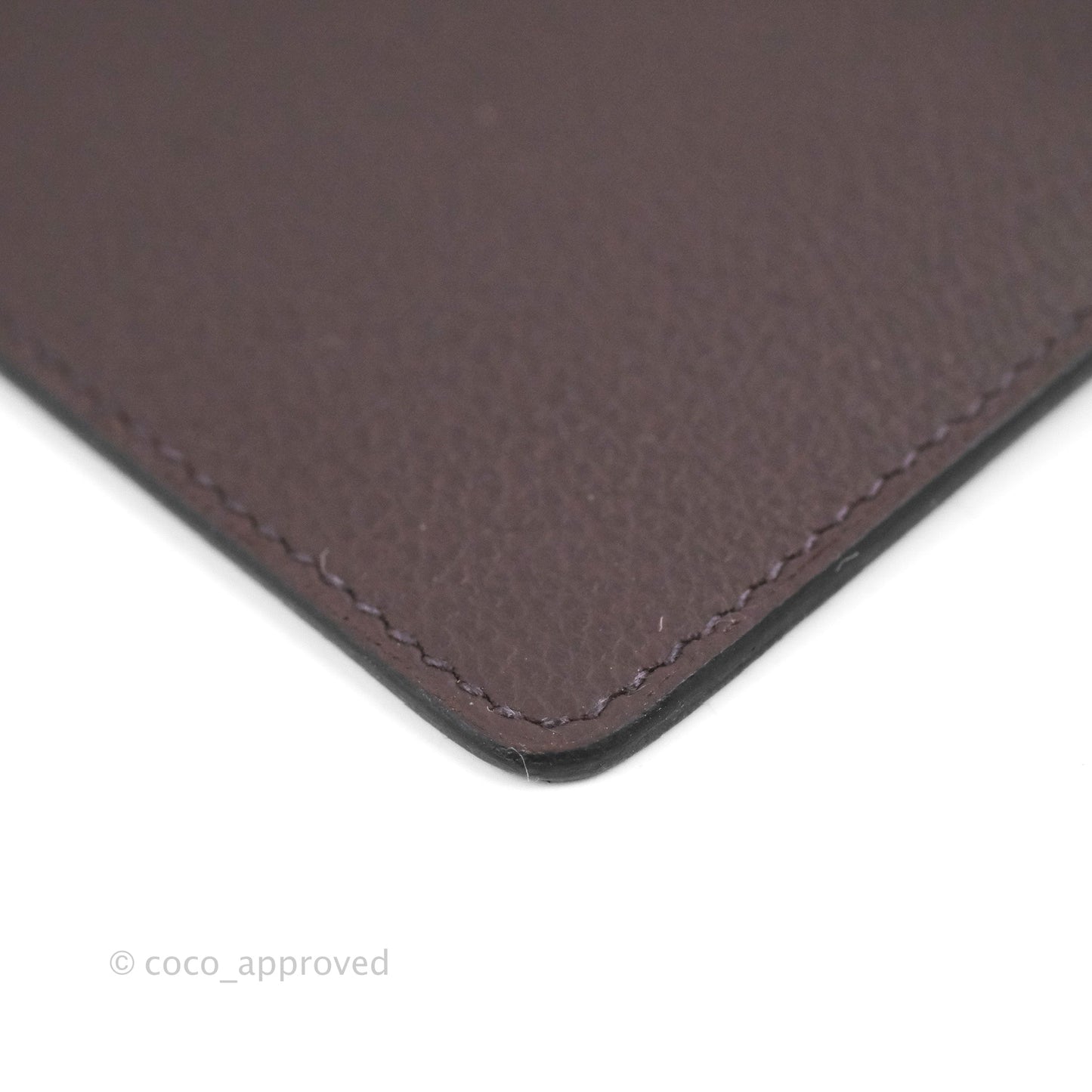 Hermès Constance Slim Wallet Rouge Sellier Evercolor Gold Hardware