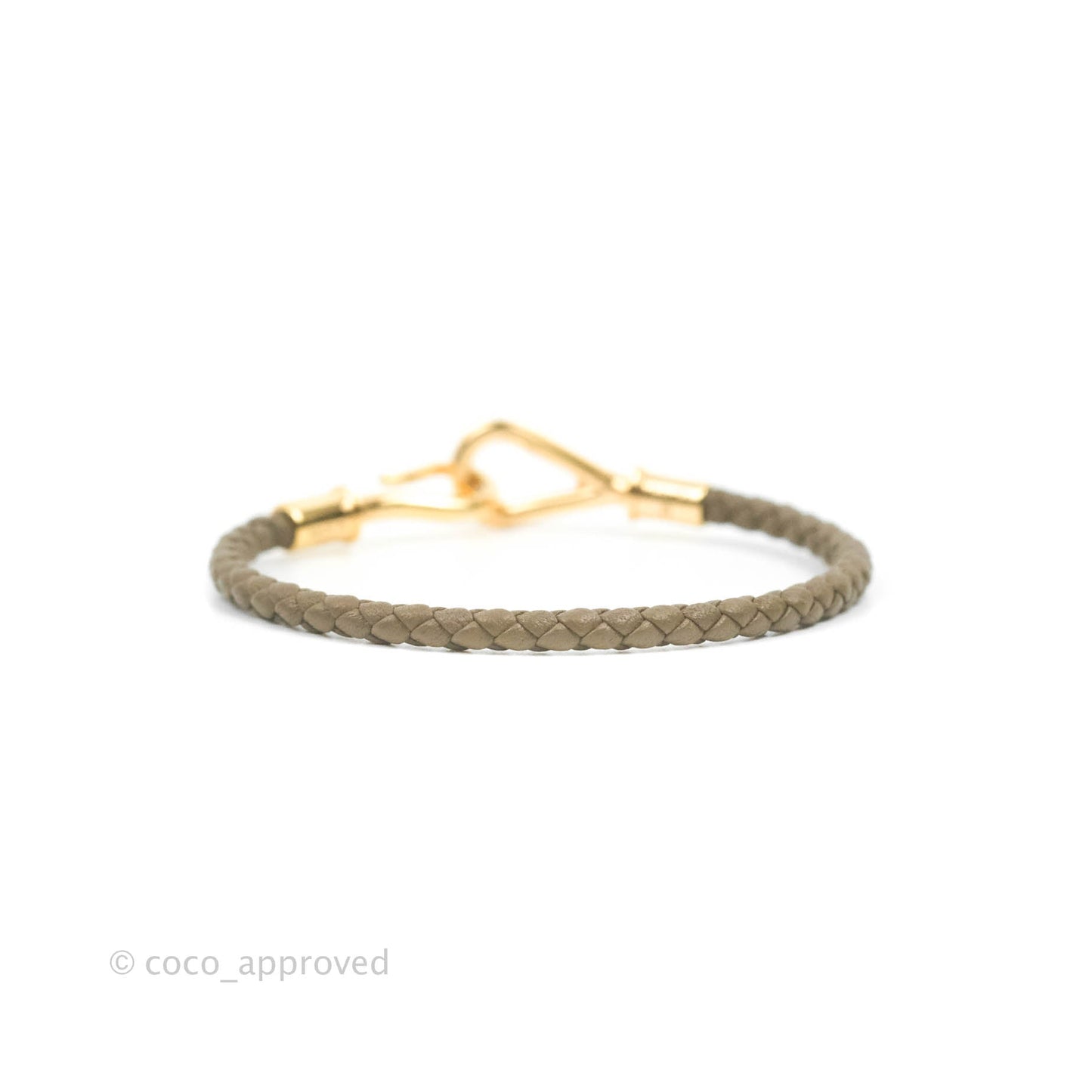 Hermès Jumbo Bracelet Étoupe Swift