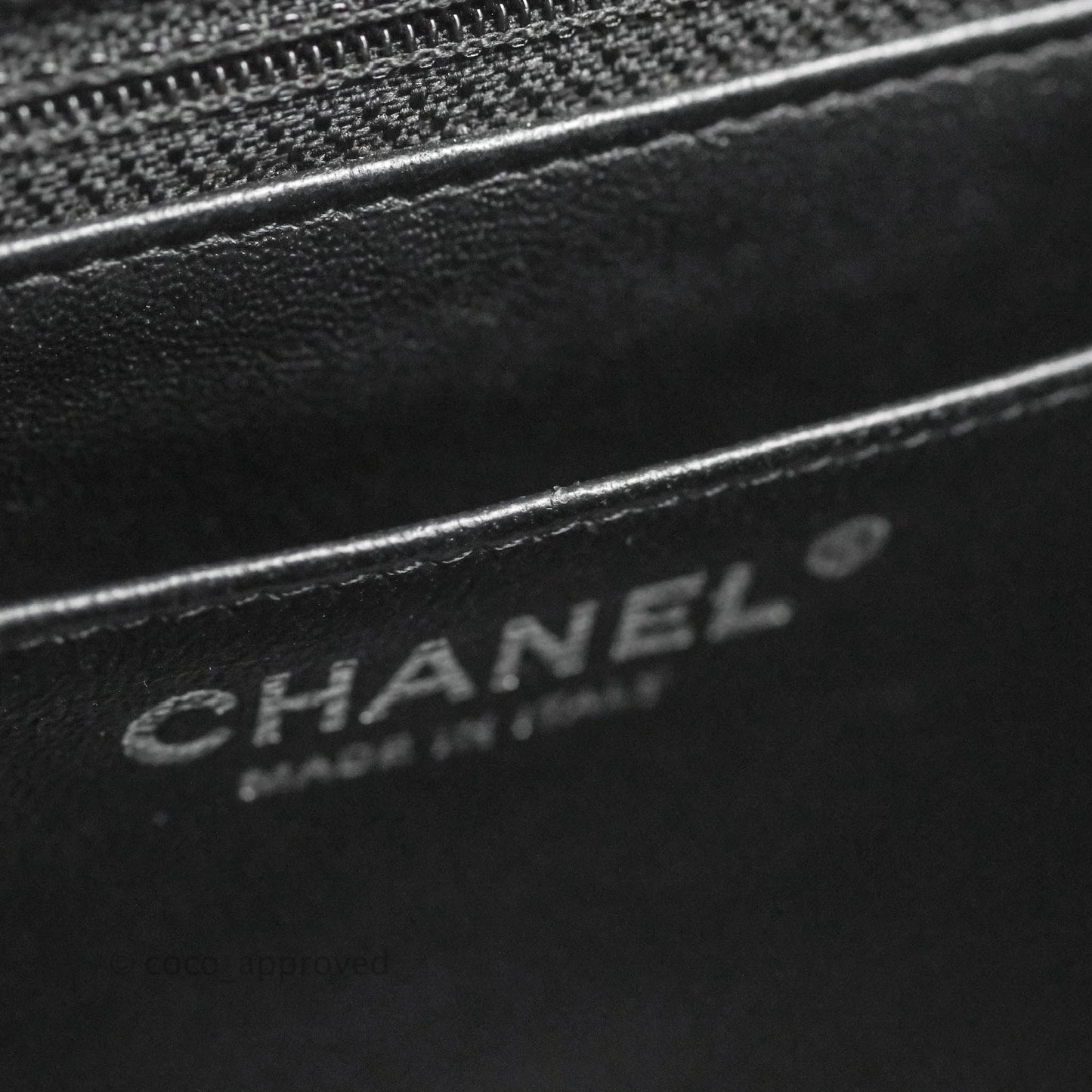Chanel Jumbo Single Flap Black Caviar Silver Hardware⁣⁣