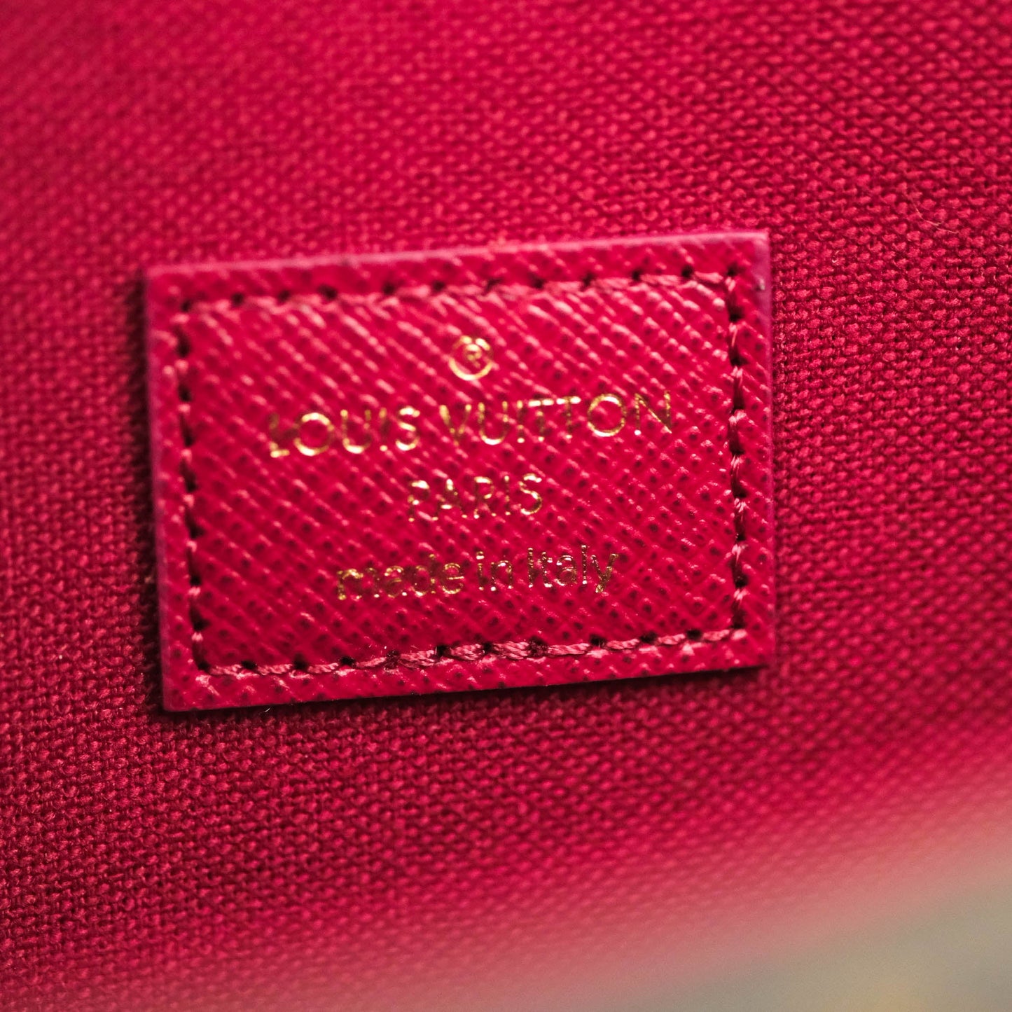 Louis Vuitton Félicie Pochette Monogram Canvas Fuchsia Pink