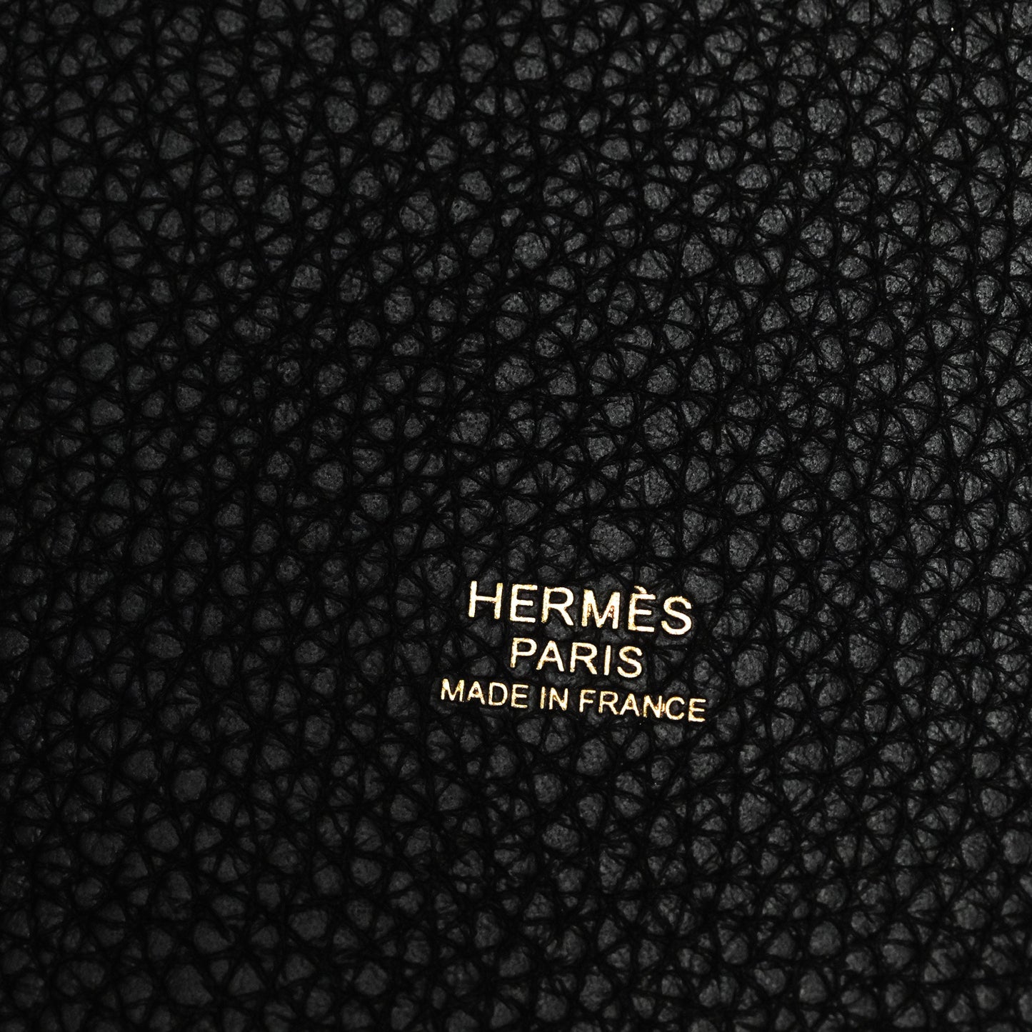Hermès Picotin Lock 18 Black Clemence Gold Hardware