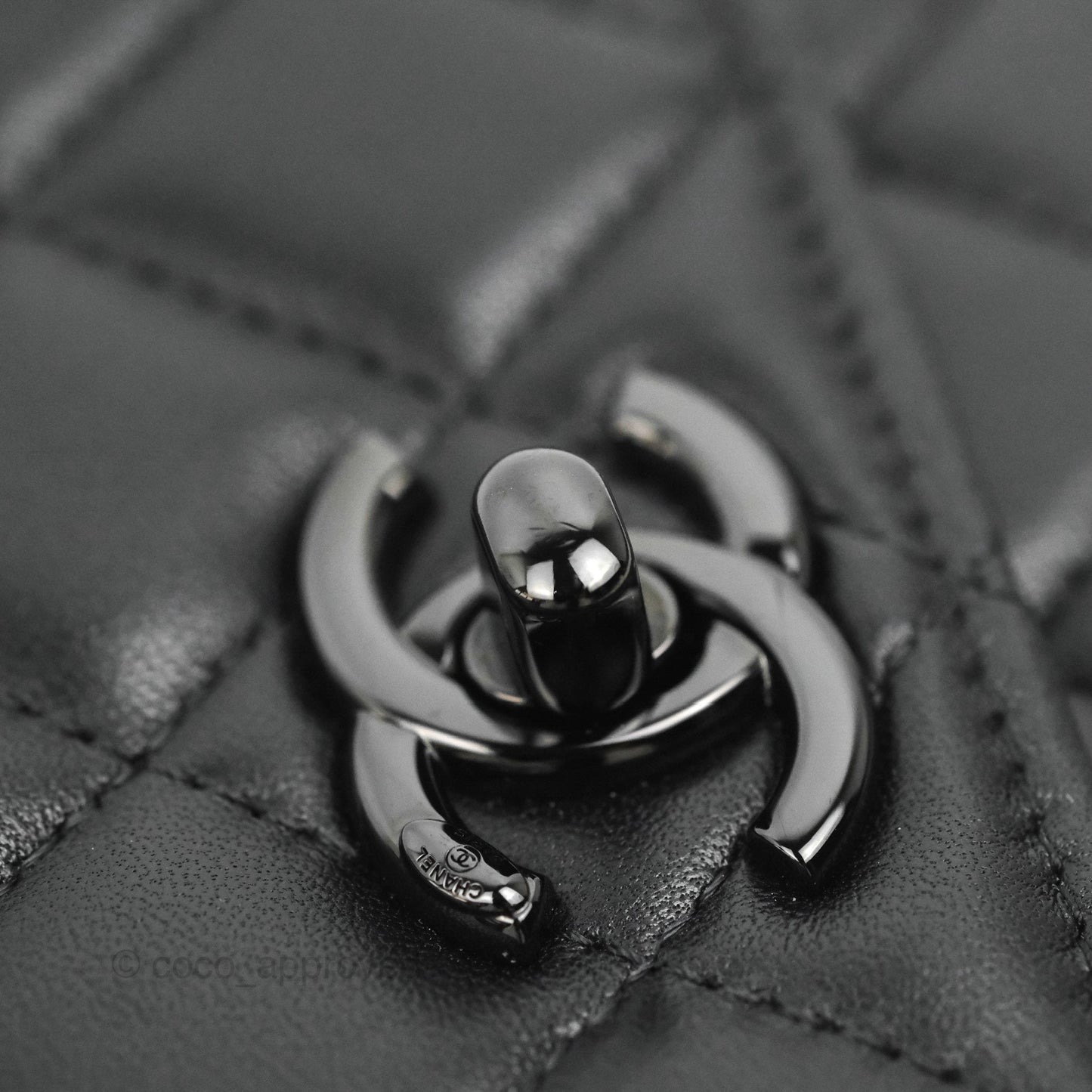 Chanel Trendy CC WOC Black Lambskin So Black Hardware