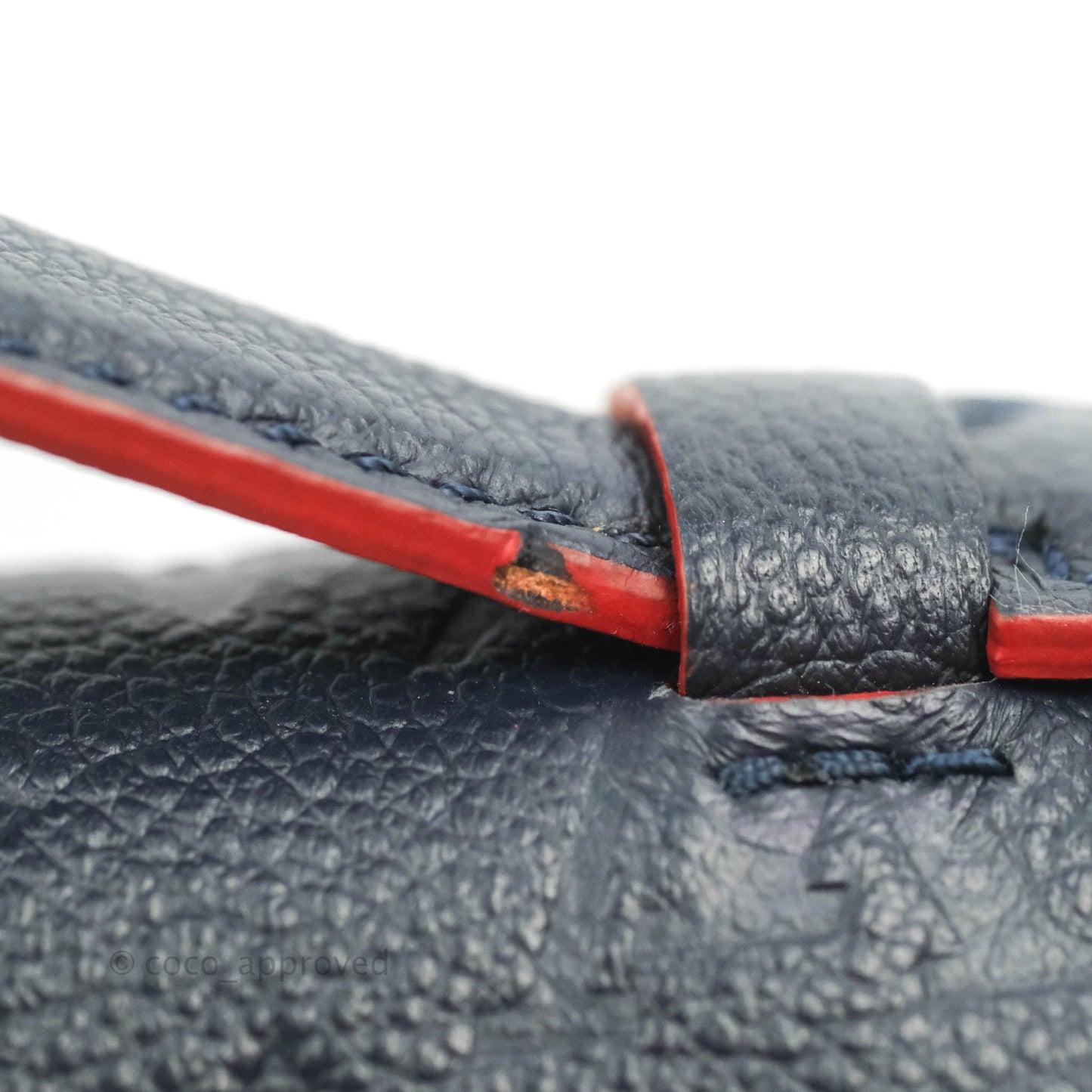 Louis Vuitton Empreinte Pochette Metis Marine Rouge