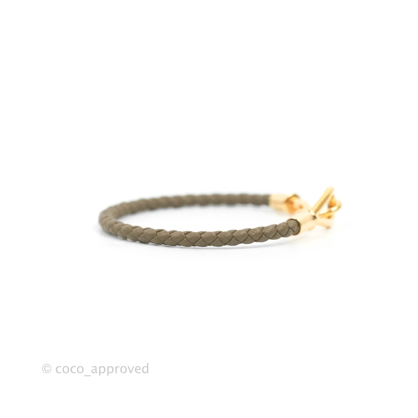 Hermès Jumbo Bracelet Étoupe Swift