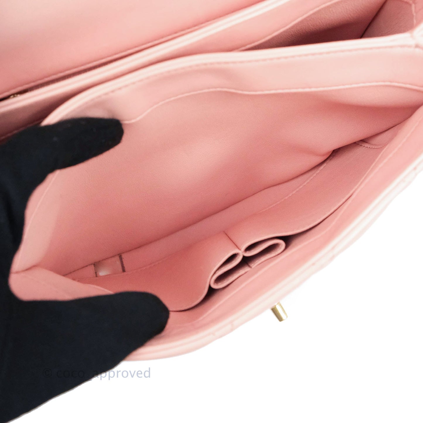 Chanel Small Trendy CC Pink Lambskin Gold Hardware