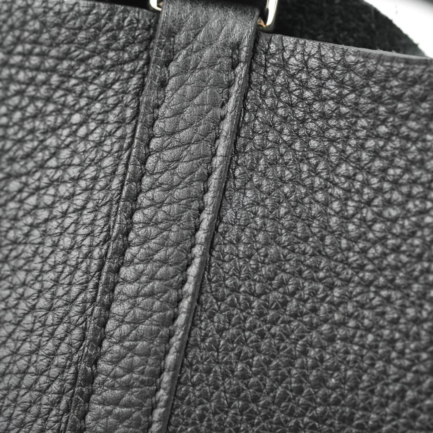 Hermès Picotin Lock 18 PM Black Taurillon Clemence Palladium Hardware