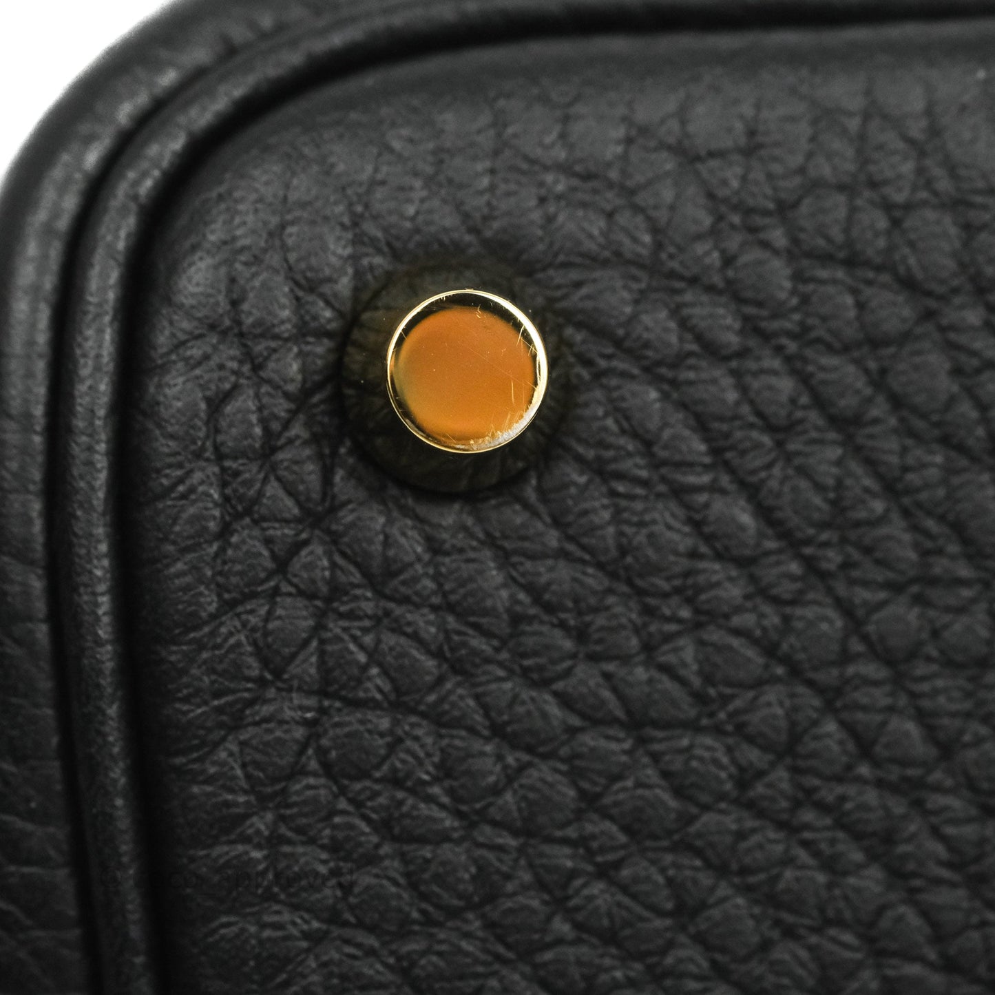 Hermès Picotin Lock 18 Black Clemence Gold Hardware
