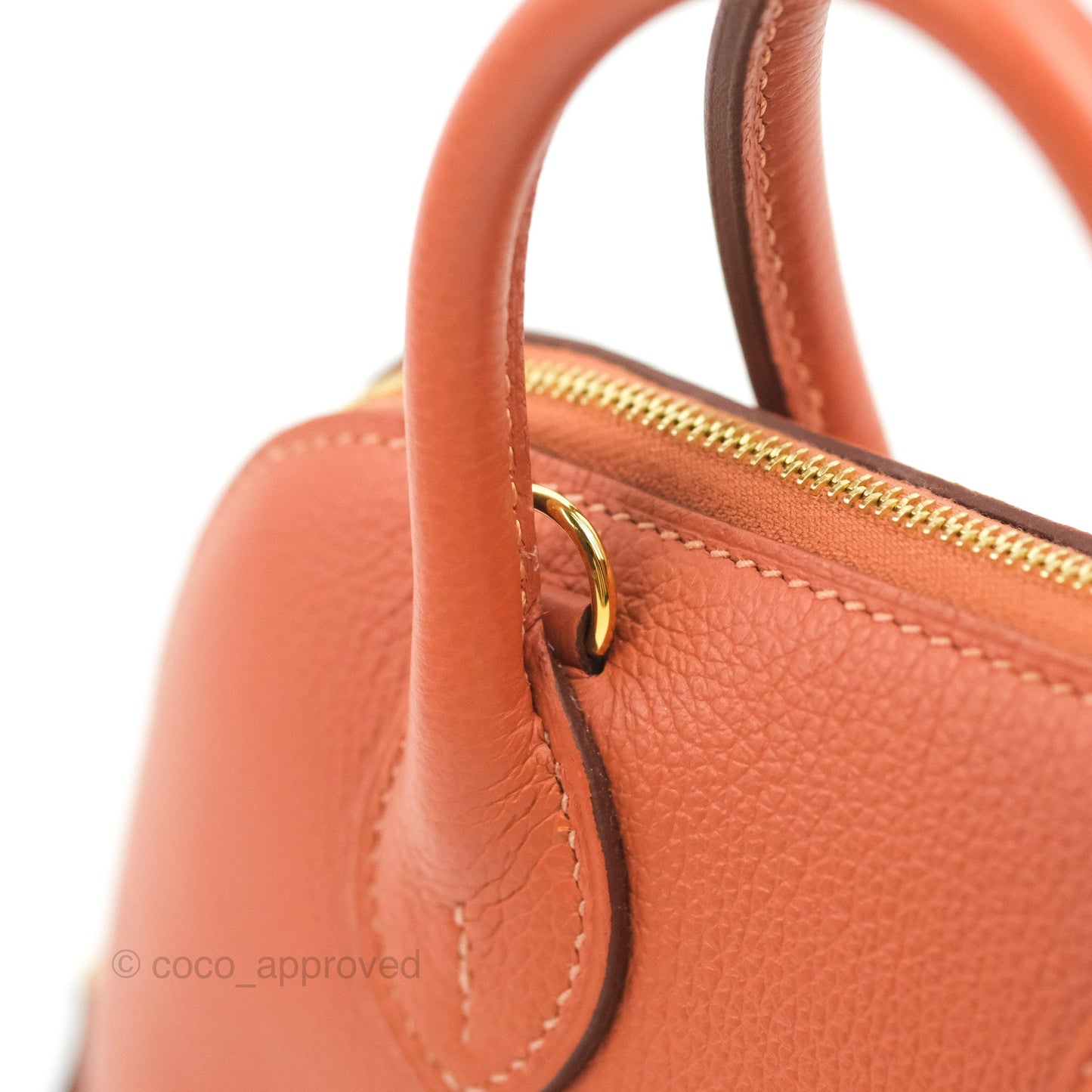 Hermès Bolide Mini 1923 Blush Rose Jaipur Gold Hardware