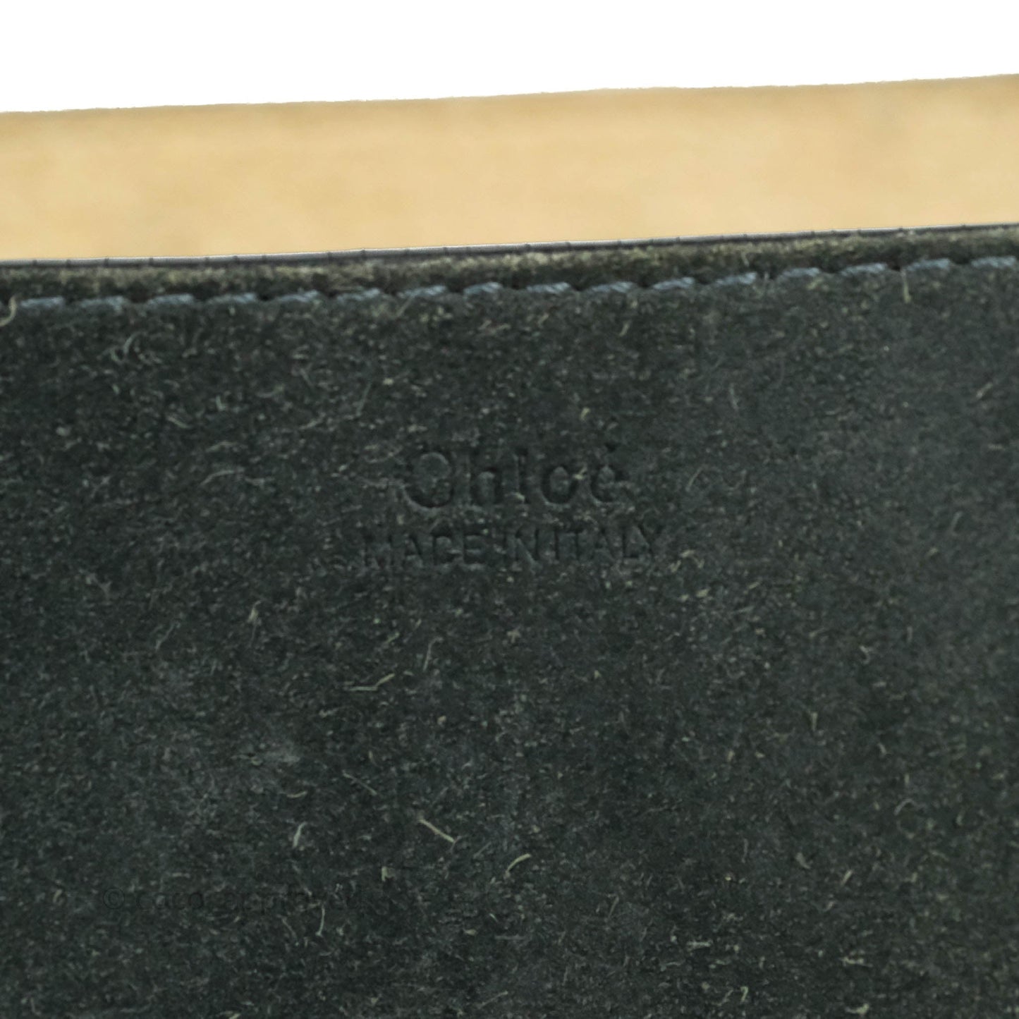 Chloe Drew Crossbody Bag Cloudy Blue Suede