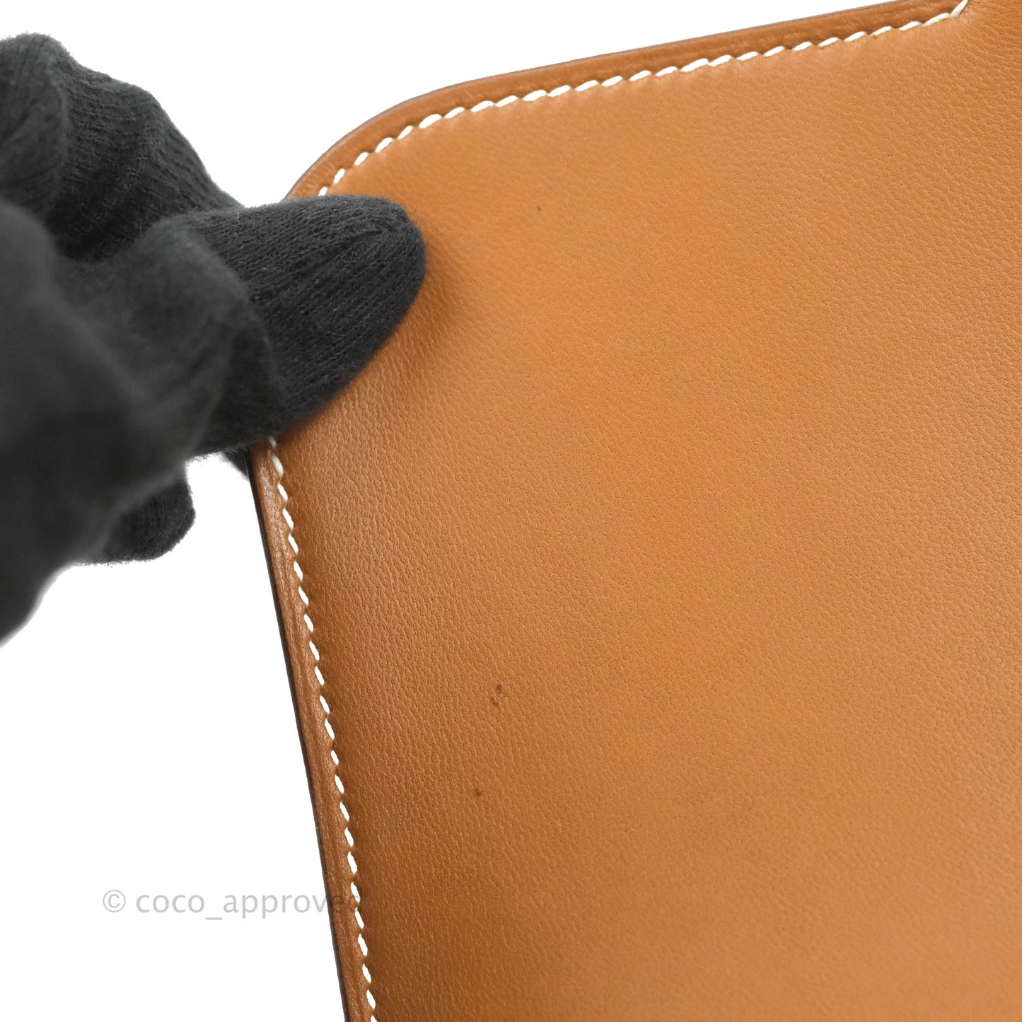 Hermès Constance Mini 18 Gold Epsom Gold Hardware