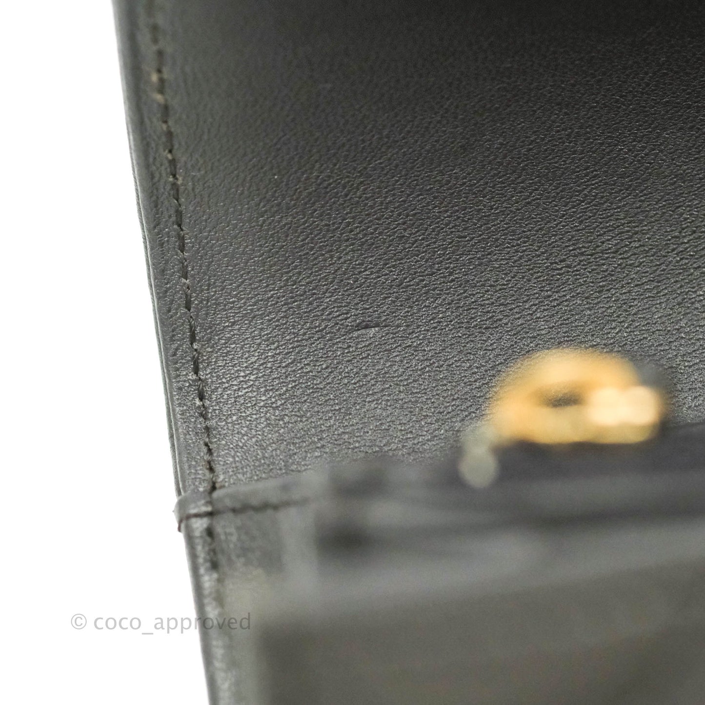 Chanel Quilted Boy Flap Long Wallet Dark Purple Lambskin Gold Hardware
