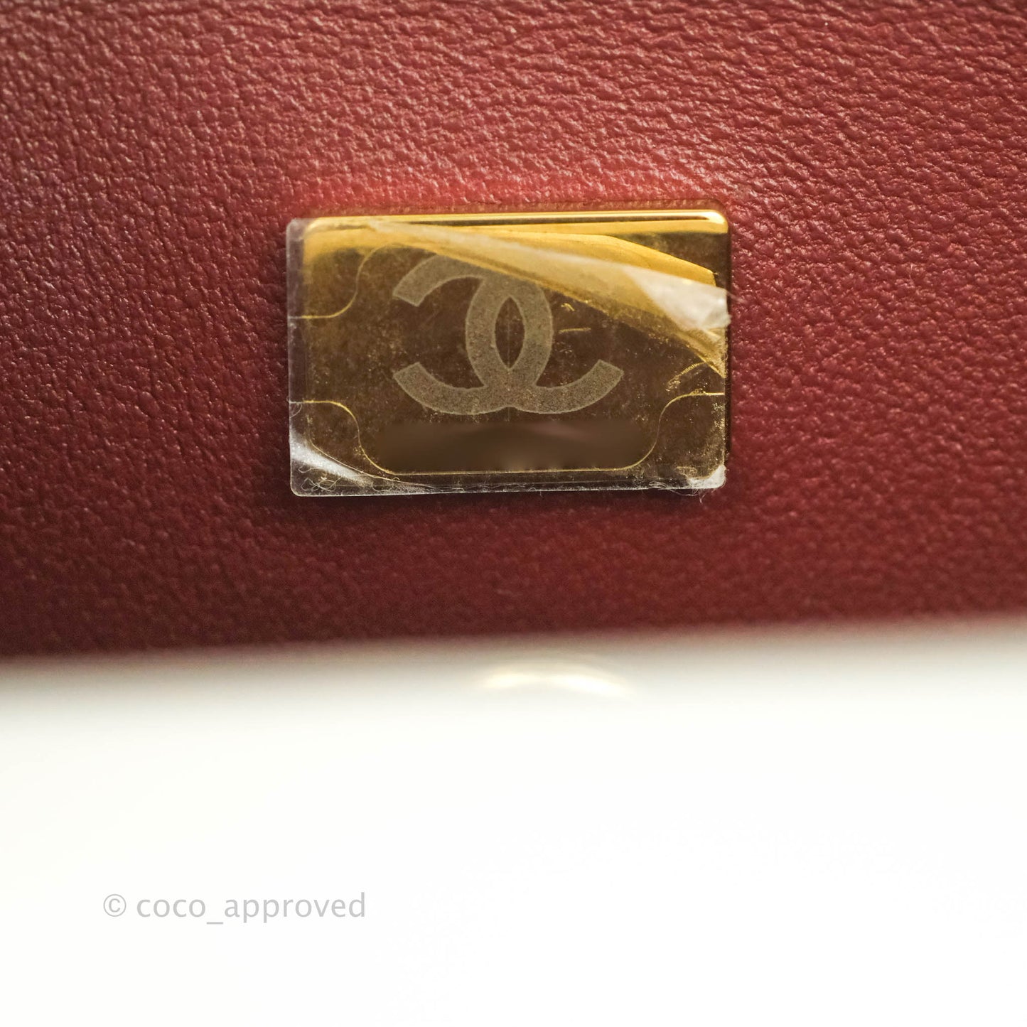 Chanel Quilted Mini Perfect Fit Adjustable White Calfskin Gold Hardware