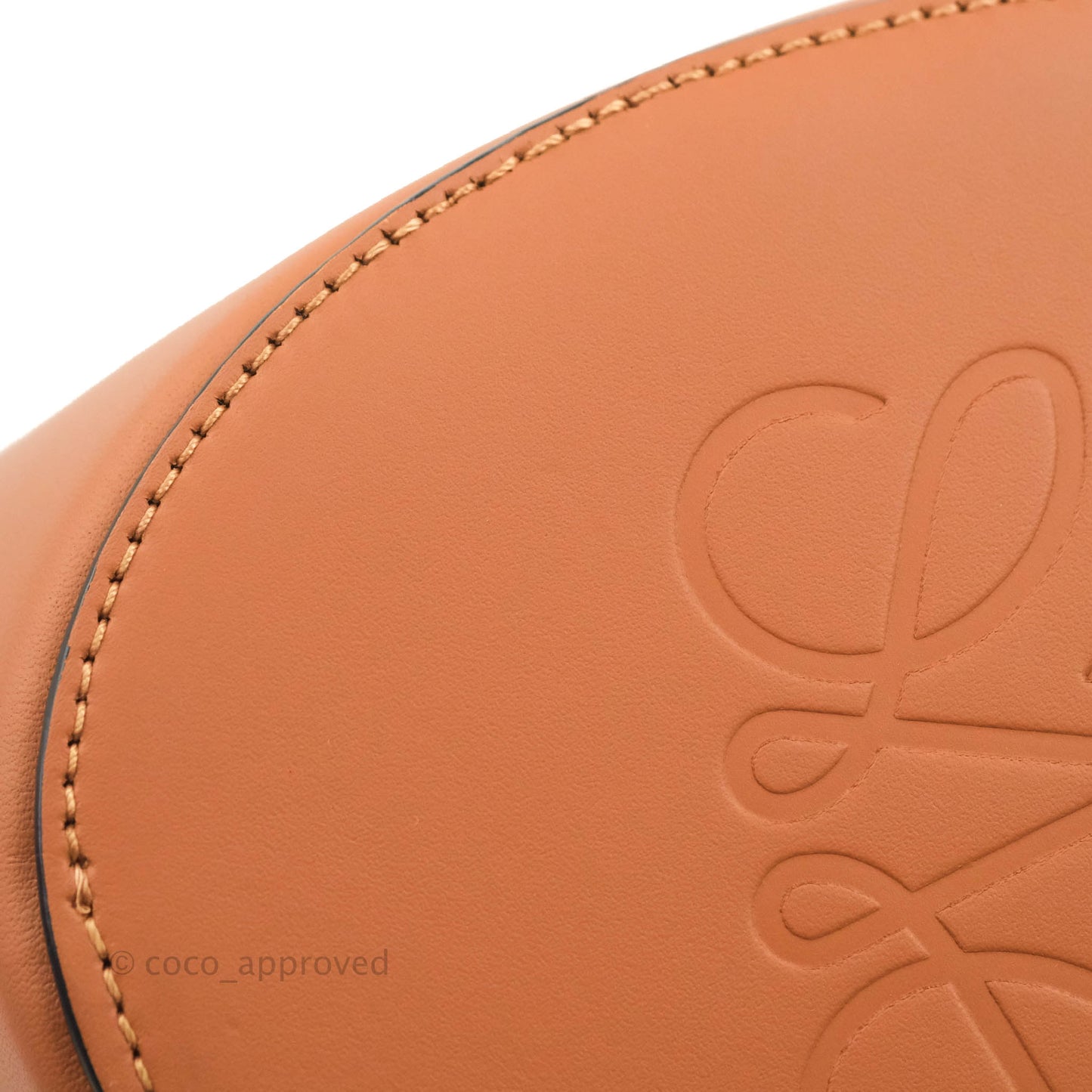 Loewe Small Balloon Bucket Bag Tan Calfskin