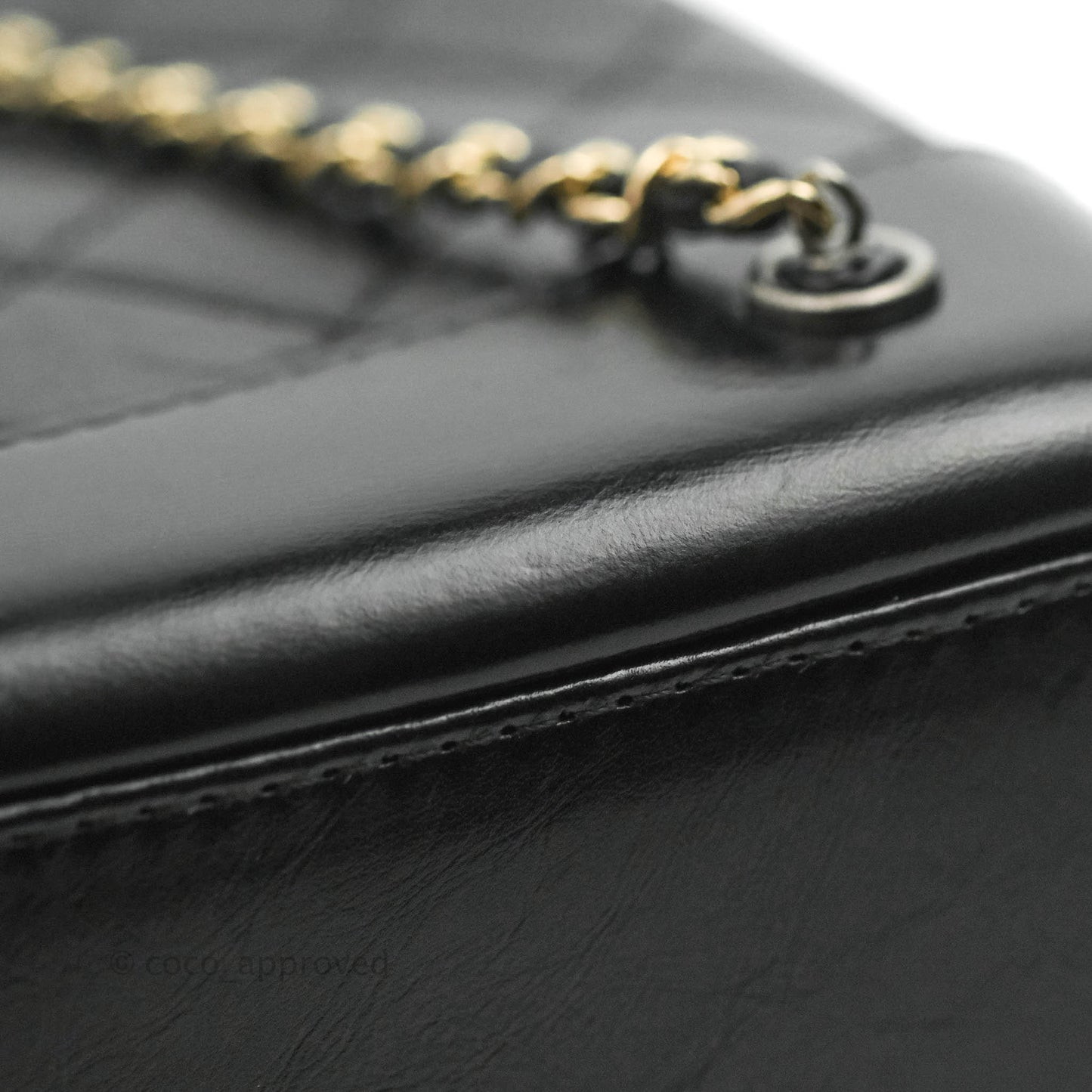 Chanel Small Gabrielle Backpack Black Aged Calfskin