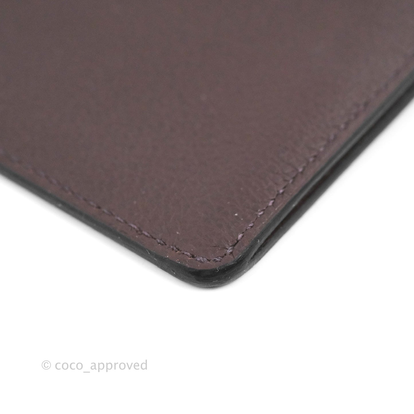 Hermès Constance Slim Wallet Rouge Sellier Evercolor Gold Hardware