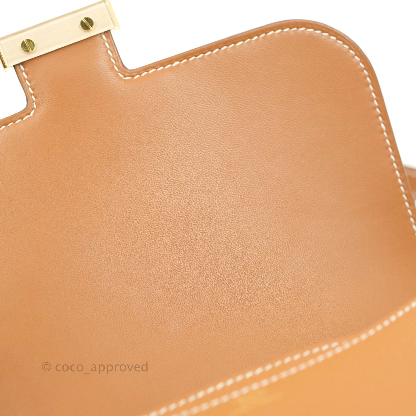 Hermès Constance Mini 18 Gold Epsom Gold Hardware