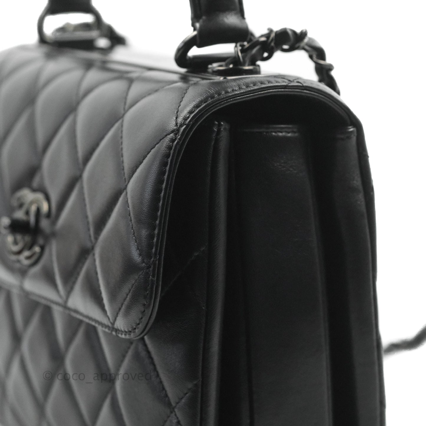 Chanel Trendy CC Small So Black Lambskin