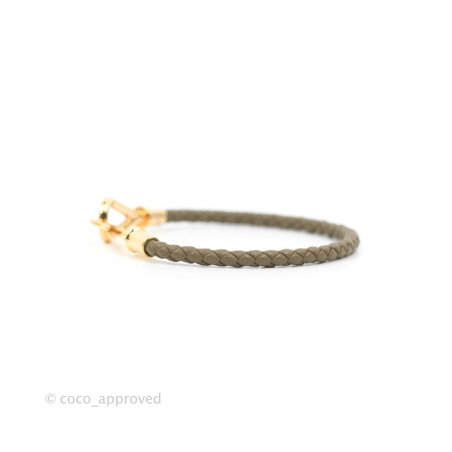 Hermès Jumbo Bracelet Étoupe Swift