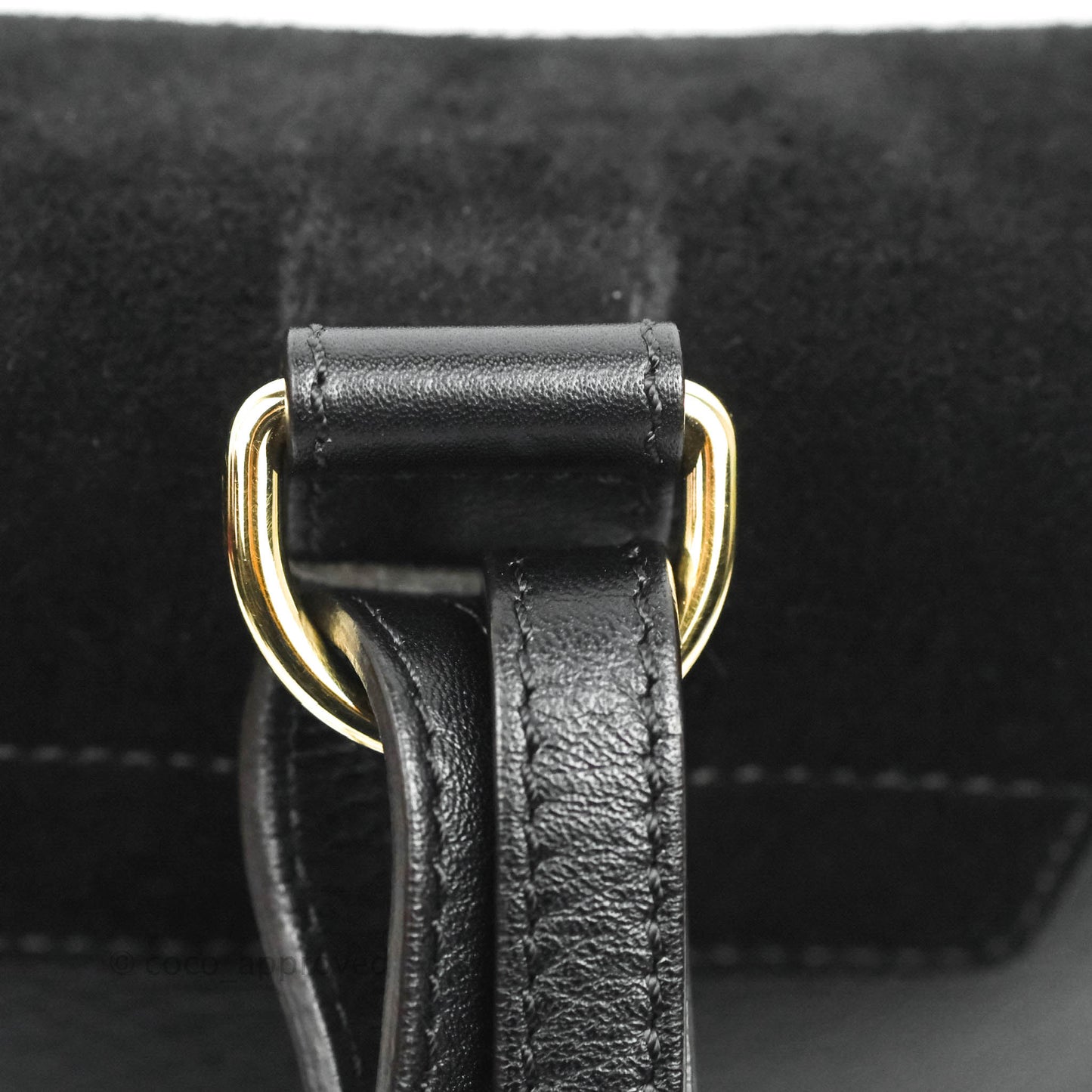 Chloé Small Faye Backpack Black Suede Calfskin