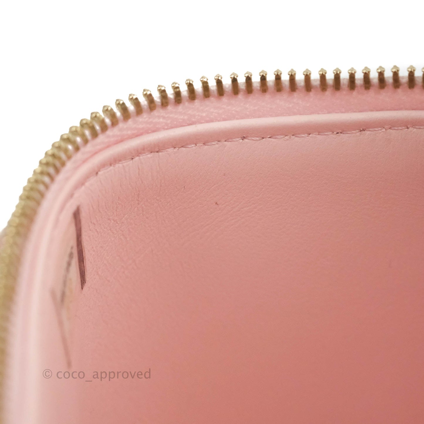 Chanel Mini Vanity With Chain Pink Caviar Gold Hardware