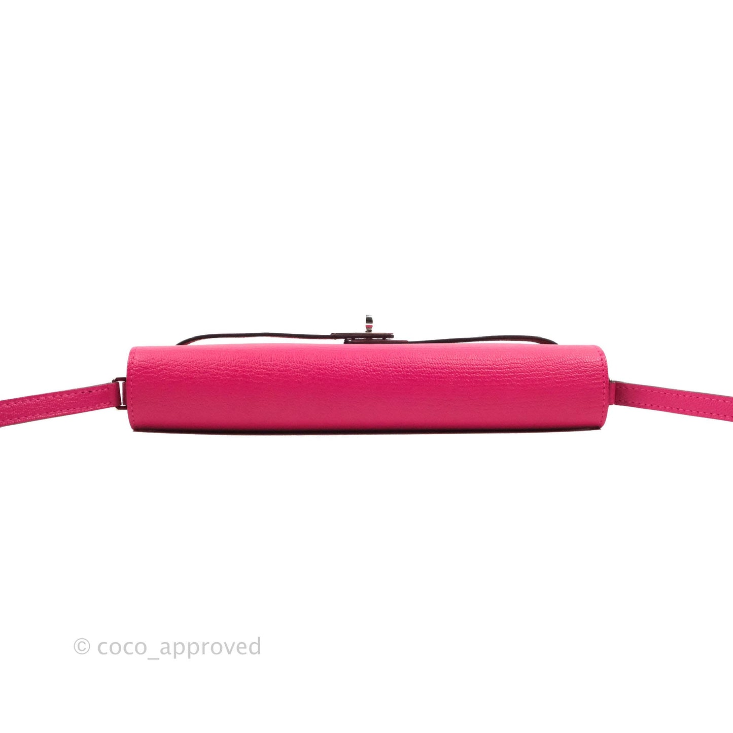 Hermès Kelly To Go Wallet Rose Mexico Chevre Mysore Palladium Hardware