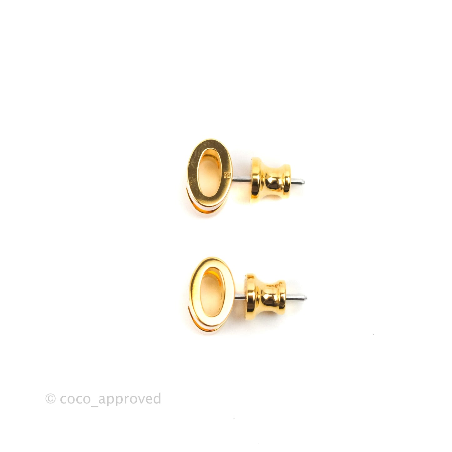 Hermès Mini Pop H Earrings Rose Gold Hardware