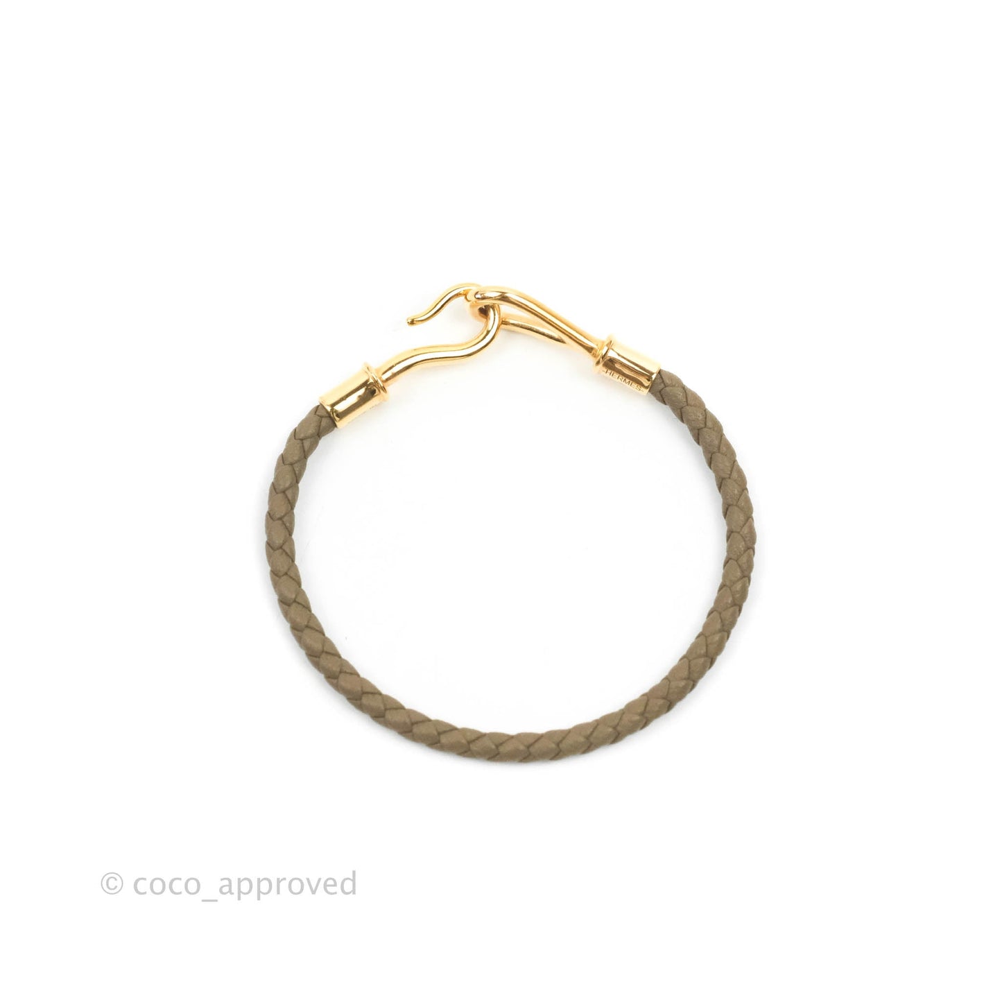 Hermès Jumbo Bracelet Étoupe Swift
