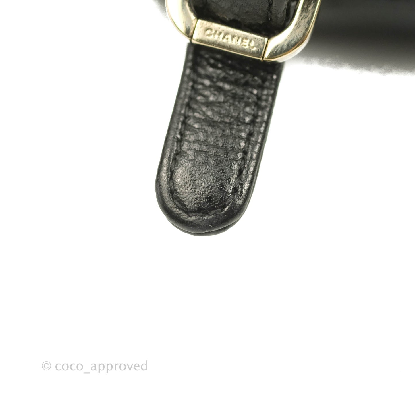 Chanel Quilted Business Affinity Backpack Black Caviar Gold Hardware