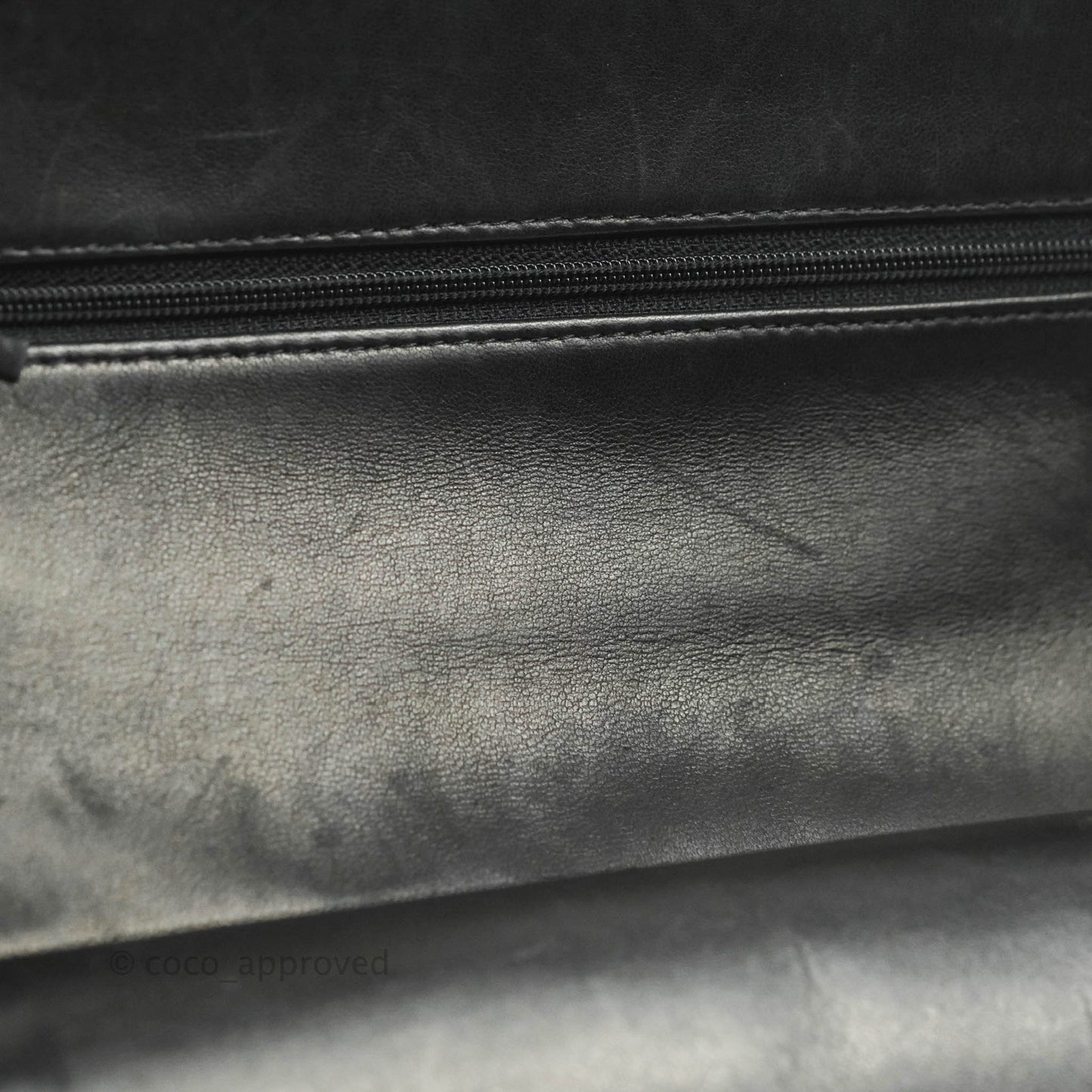 Chanel Classic M/L Medium Flap Quilted Black Lambskin 24K Gold Hardware