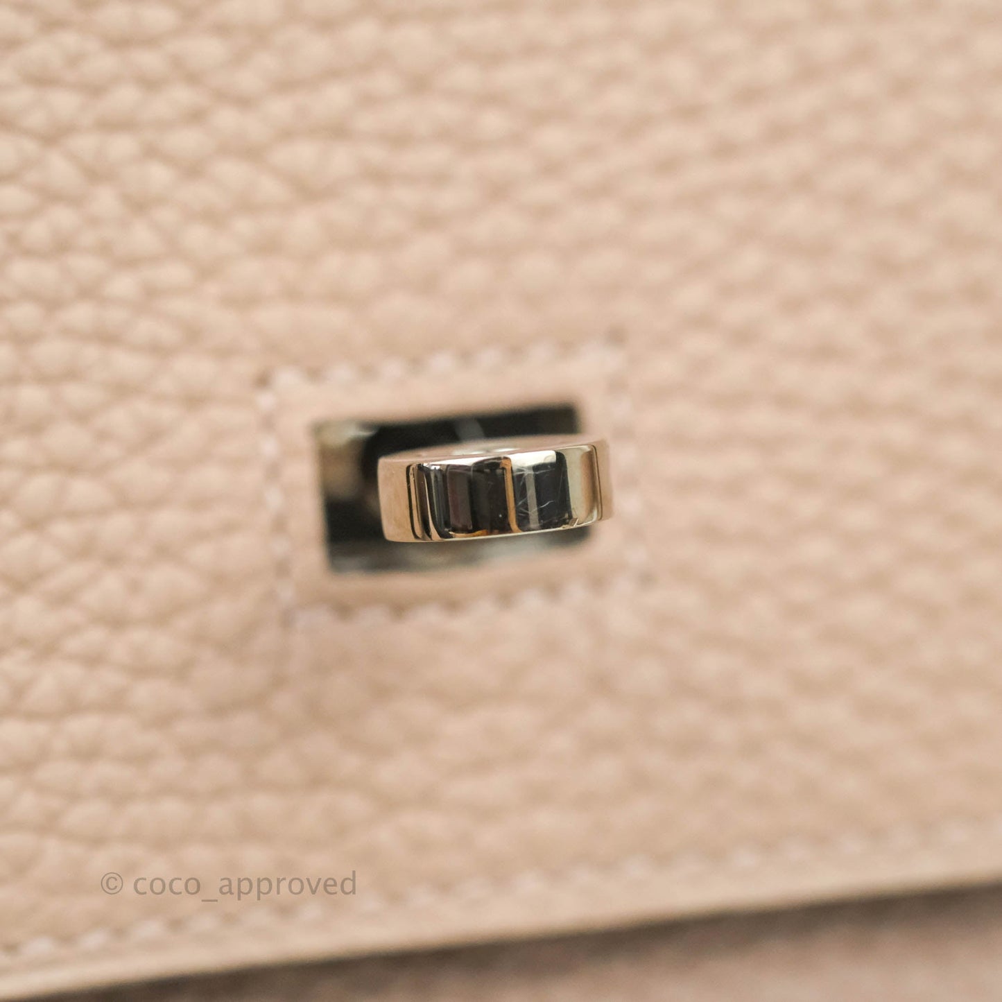 Hermès Birkin 30 Glycine Clemence Palladium Hardware