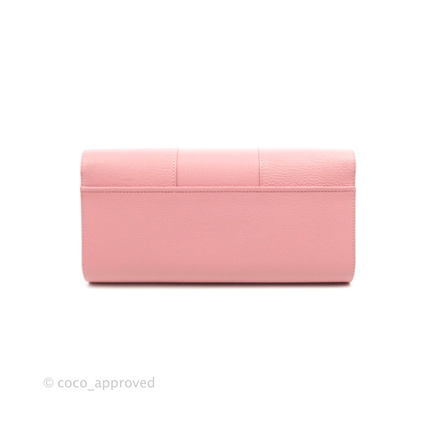 Perrin Pink Clutch Calfskin