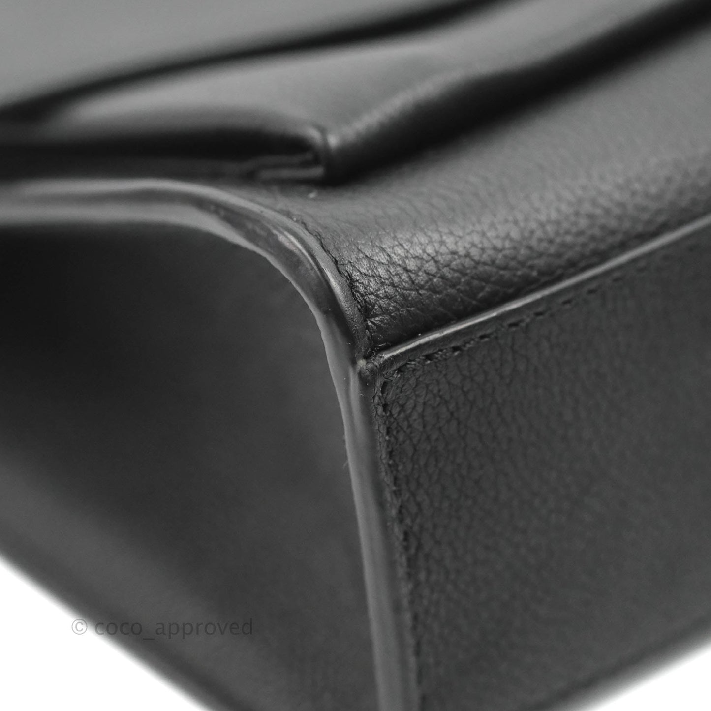 Louis Vuitton My Lockme BB Bag Black Calfskin Silver Hardware