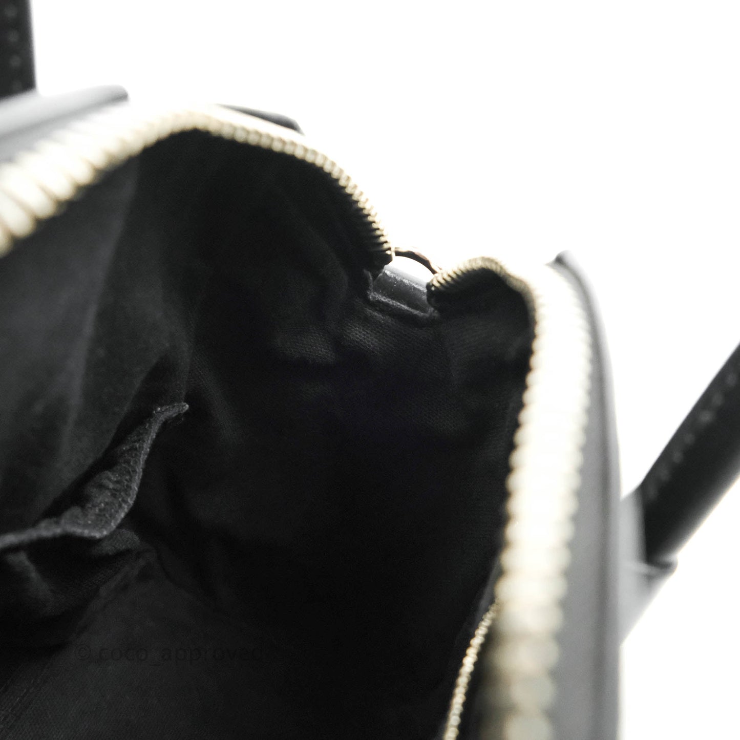 Givenchy Antigona Black Glazed Calfskin Silver Hardware