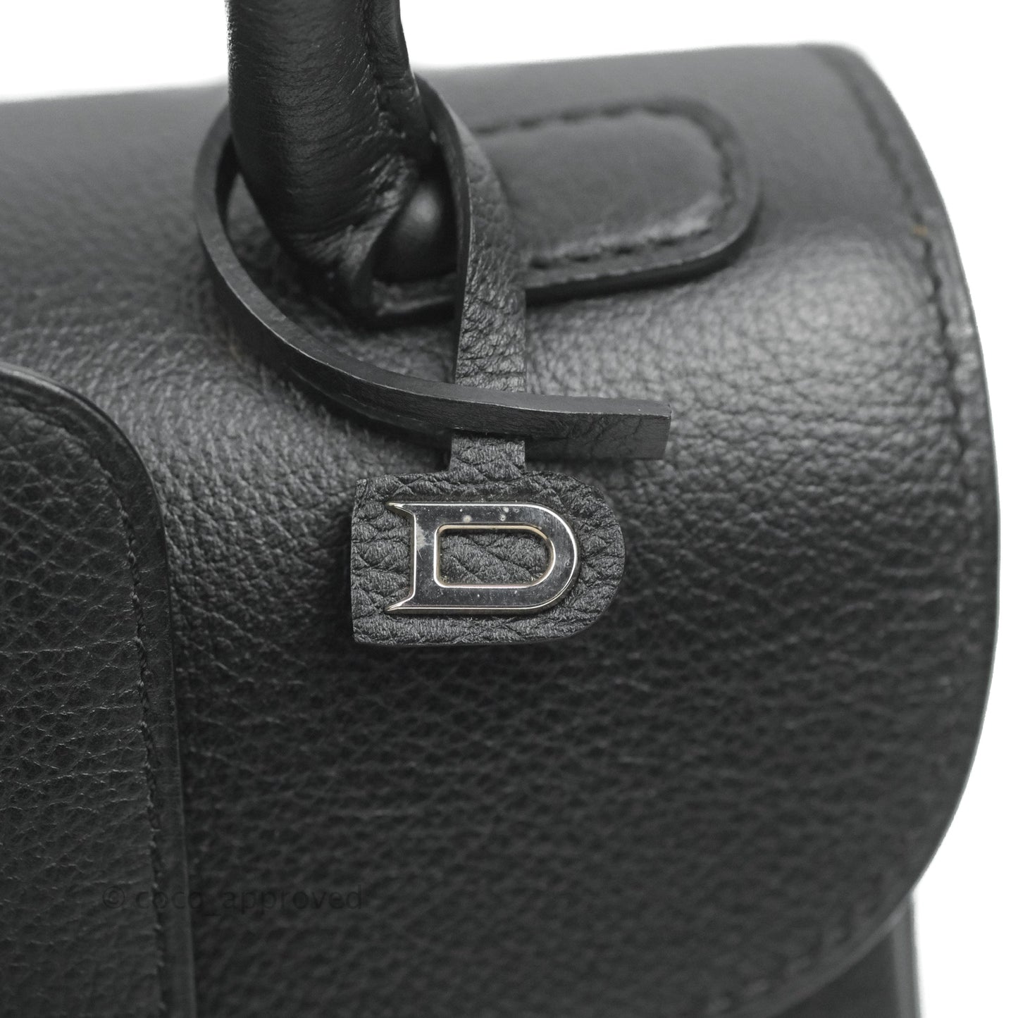 Delvaux Mini Brillant Bag Vegetal Rodeo Calf Silver Hardware