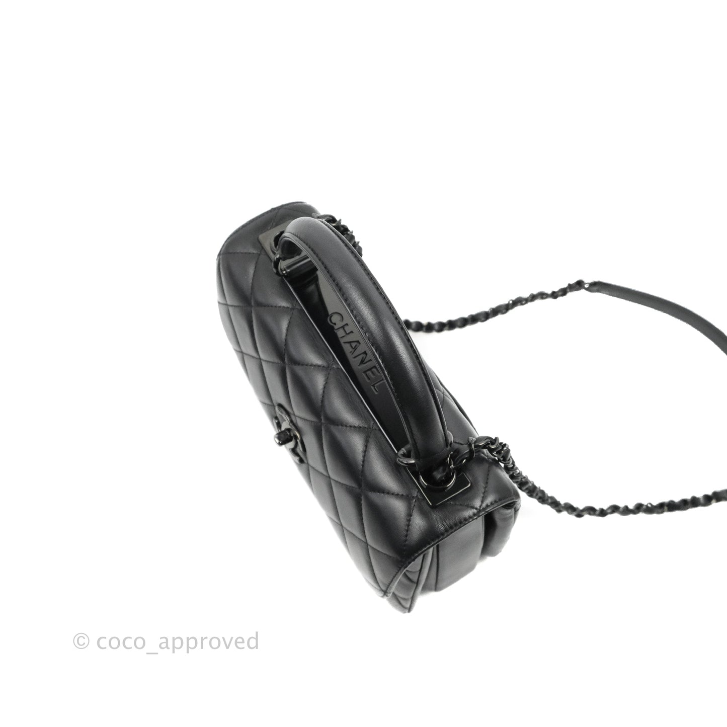 Chanel Trendy CC Small So Black Lambskin