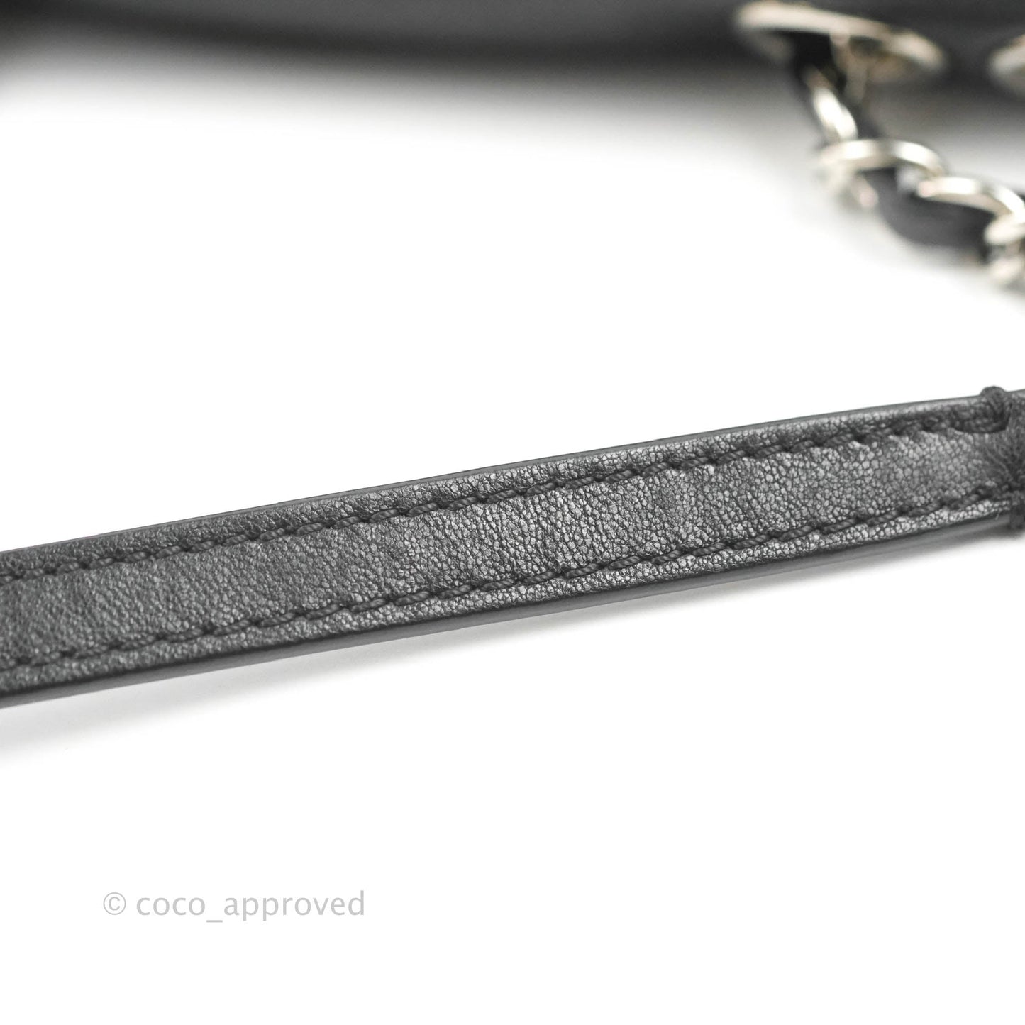 Chanel Quilted Mini Urban Companion Flap Black Calfskin Silver Hardware