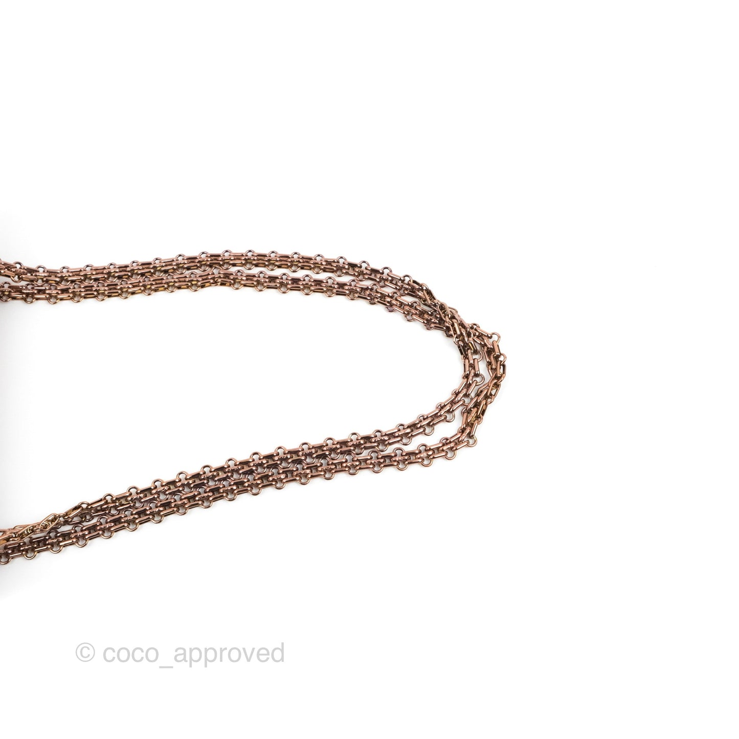 Chanel Mini Reissue 224 Metallic Calfskin Rose Gold