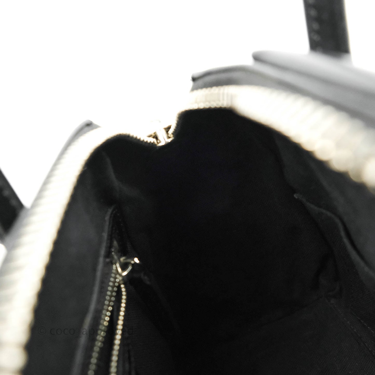Givenchy Antigona Black Glazed Calfskin Silver Hardware