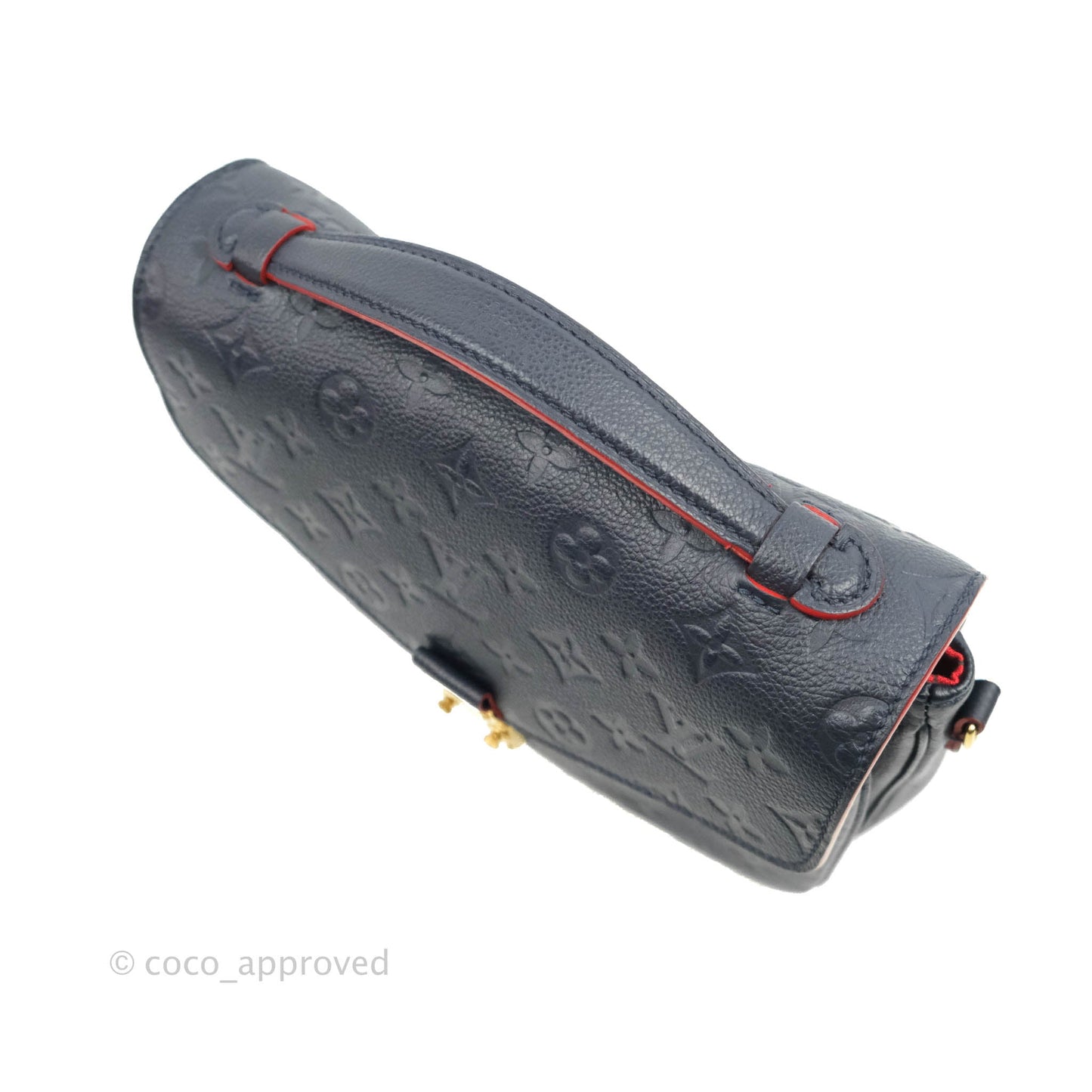 Louis Vuitton Empreinte Pochette Metis Marine Rouge