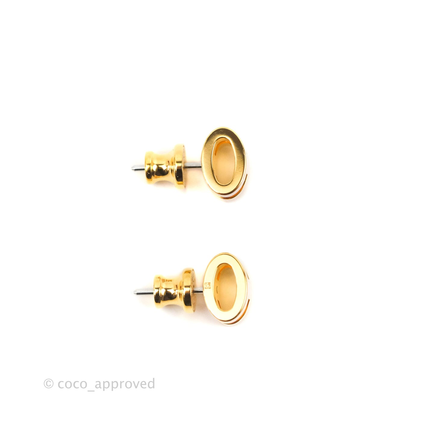 Hermès Mini Pop H Earrings Rose Gold Hardware