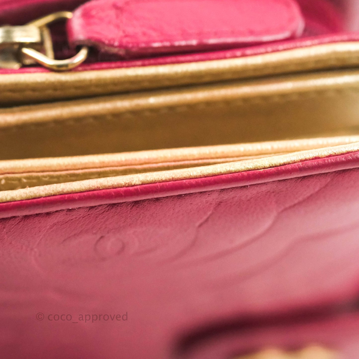 Chanel Wallet in Pink Camellia Embossed Lambskin