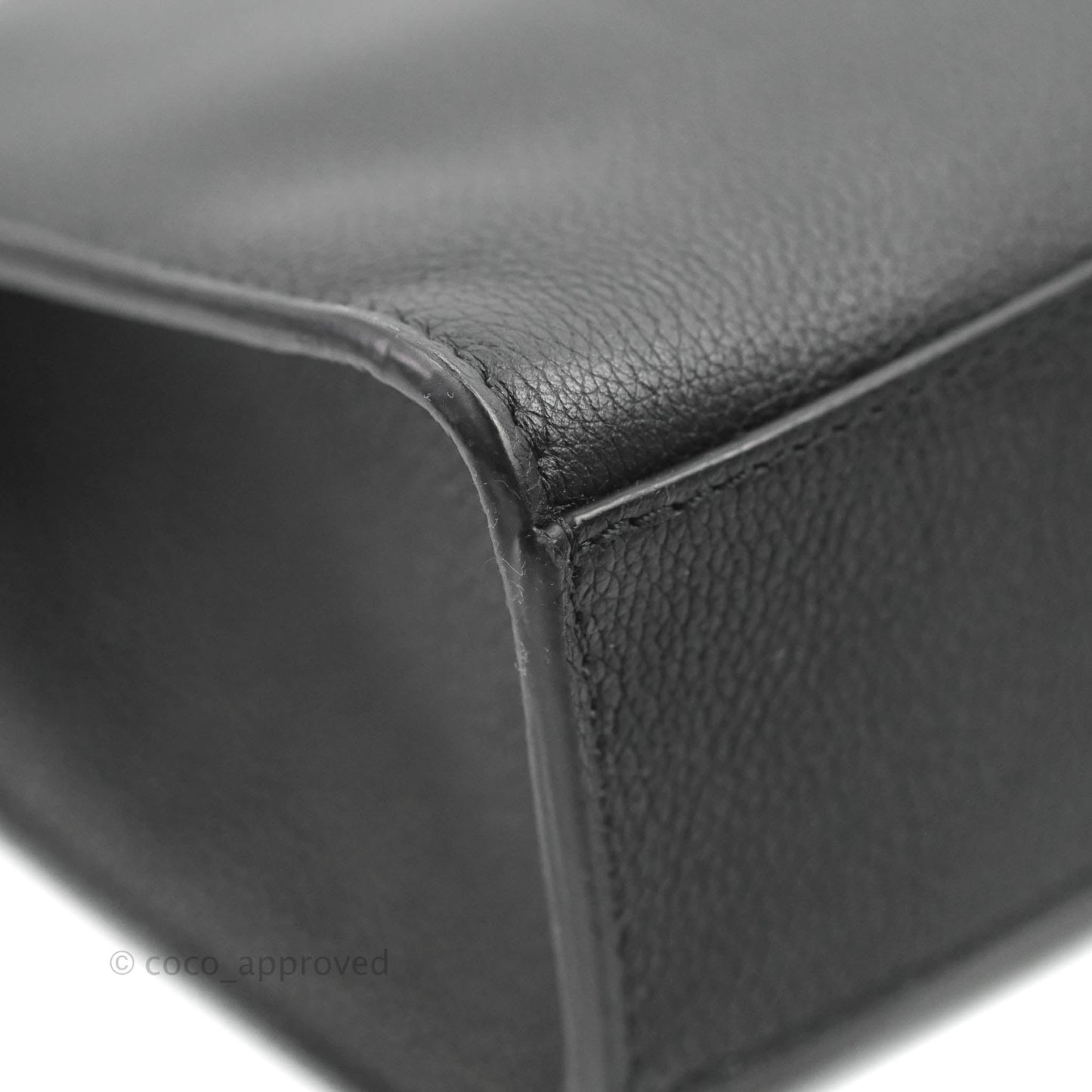 Louis Vuitton My Lockme BB Bag Black Calfskin Silver Hardware